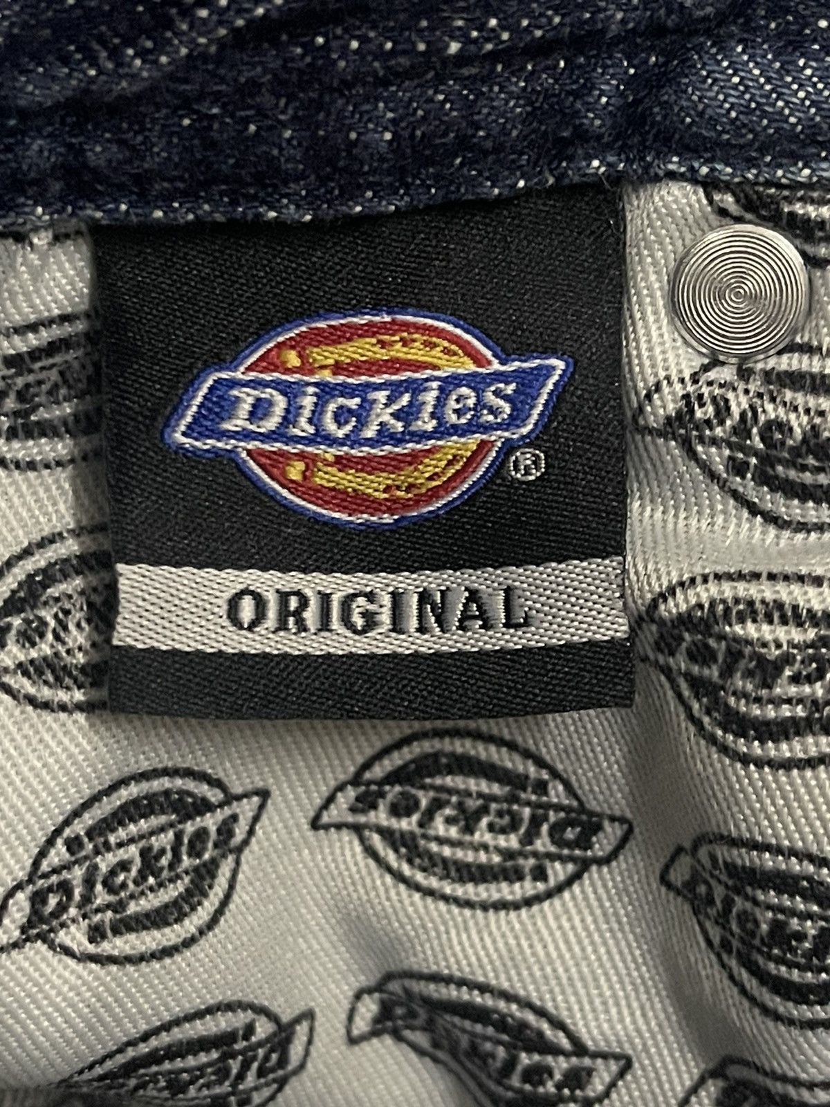 Dickies Vintage Usa Dickies Classic Blue Wash Style Jeans Size US 33 - 8 Thumbnail