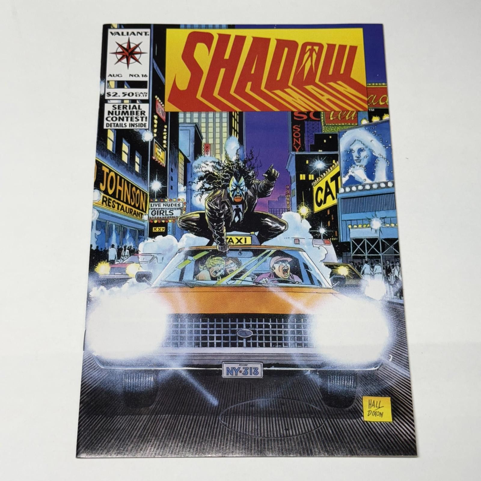 Designer Vtg Valiant SHADOW VOL 1 #16 AUG 1993 Comic Book Size ONE SIZE - 1 Thumbnail