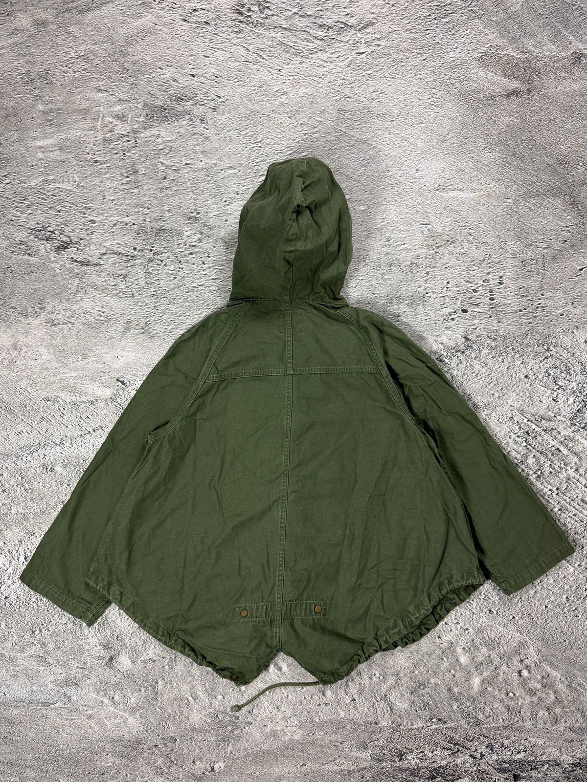 Issey Miyake Ne-Net Issey Miyake Coat vintage khaki Japanese military Size US M / EU 48-50 / 2 - 2 Thumbnail