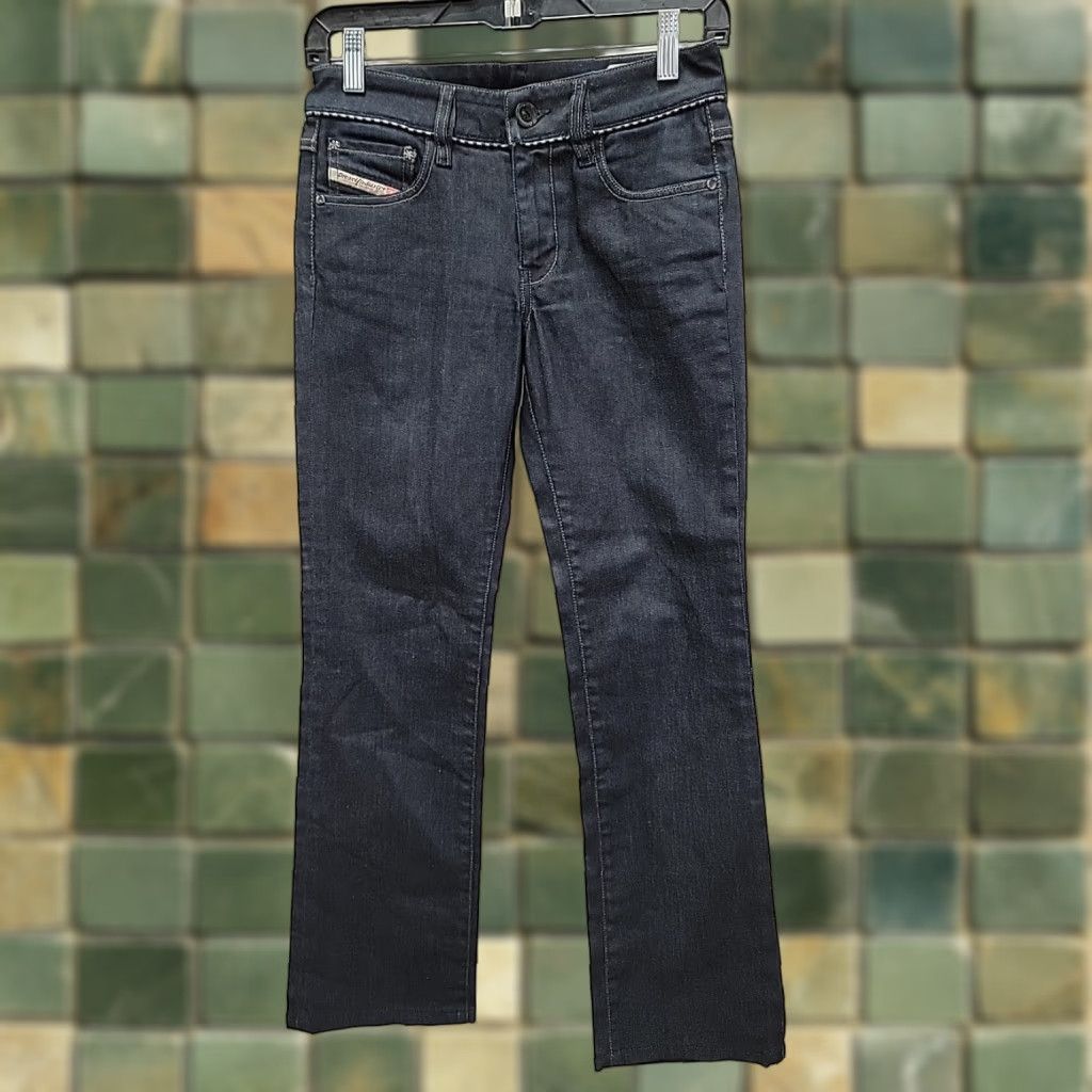 Diesel DIESEL Jeans Bootcut Denim 008AA Regular Slimming Stretch 26x34 Blue Men 5-Pocket Diesel Ronhary Vintage No Size US 26 / EU 42 - 1 Thumbnail
