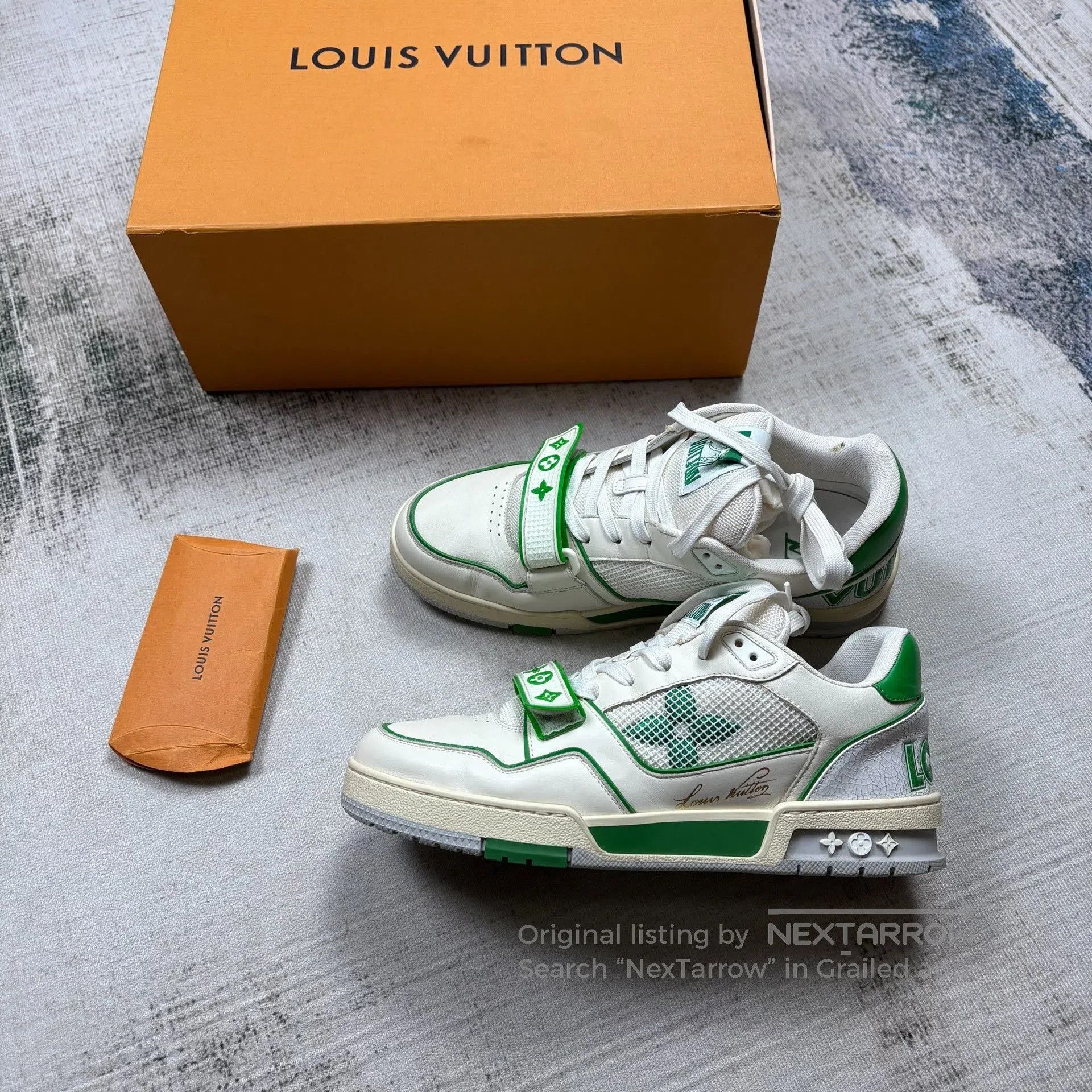 Louis Vuitton Louis Vuitton LV Trainer Velcro Sneakers. Size US 8.5 / EU 41-42 - 1 Thumbnail