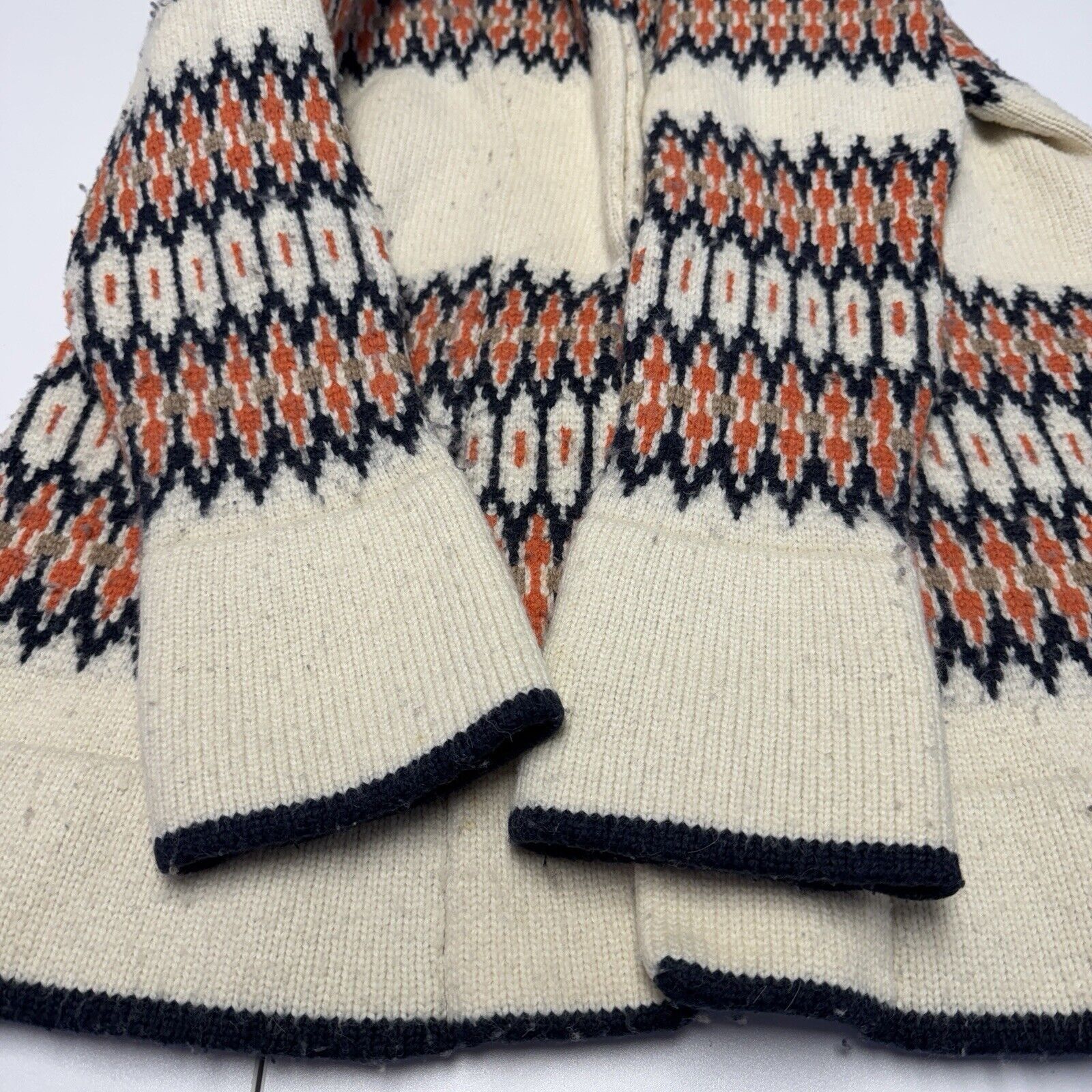 Lucky Brand Lucky Brand Knit Cardigan Sweater Womens Medium Striped Wool Size M / US 6-8 / IT 42-44 - 4 Thumbnail