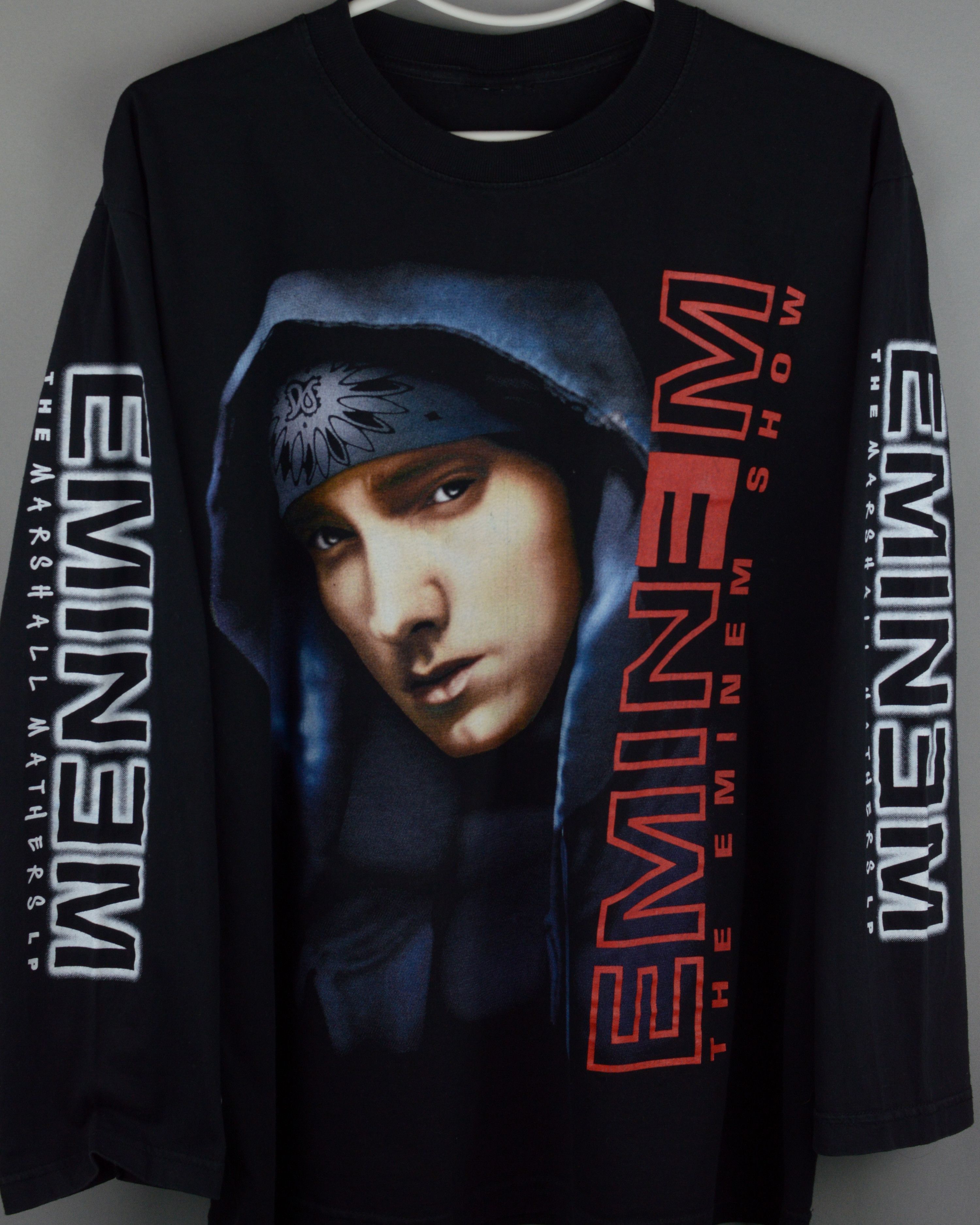 Eminem × Vintage Vintage Eminem The Marshall Mathers LP long sleeve t shirt Size US L / EU 52-54 / 3 - 3 Thumbnail