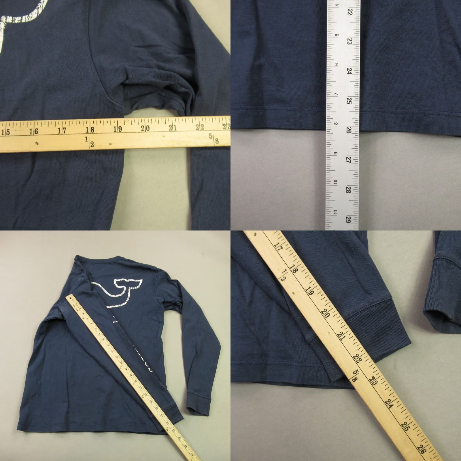 Vineyard Vines Vineyard Vines shirt Womens XS Long Sleeve Crew Neck Lightweight Pocket Casual Logo Breathable All Seasons Regular Cotton Blue Men/Women? Size XS / US 0-2 / IT 36-38 - 8 Thumbnail