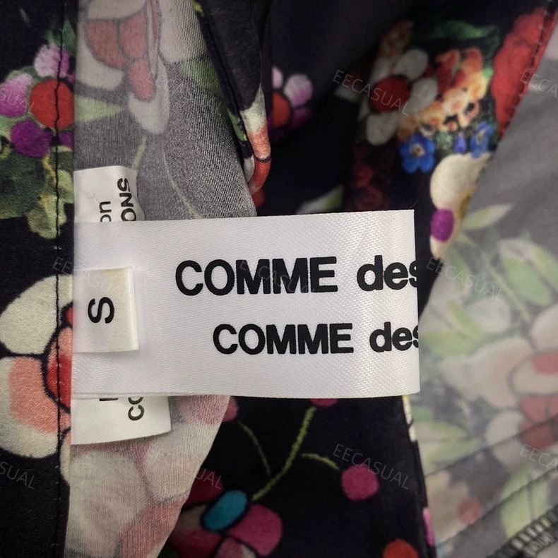 Comme des Garcons Comme Des Garcons Silk printed button-down Chinese jacket Size S / US 4 / IT 40 - 7 Thumbnail