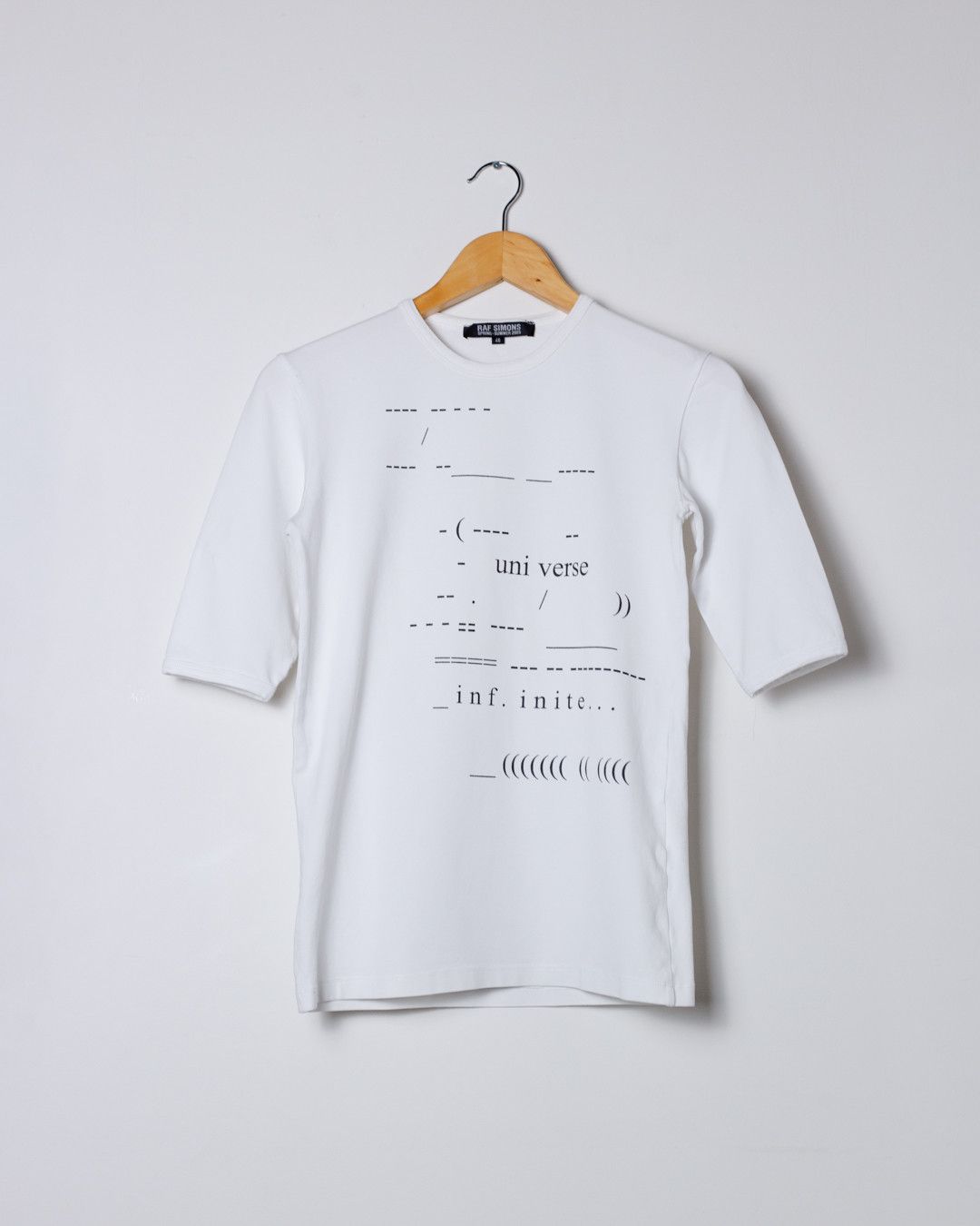 Raf Simons SS05 Universe infinite graphic tee Size US S / EU 44-46 / 1 - 1 Thumbnail