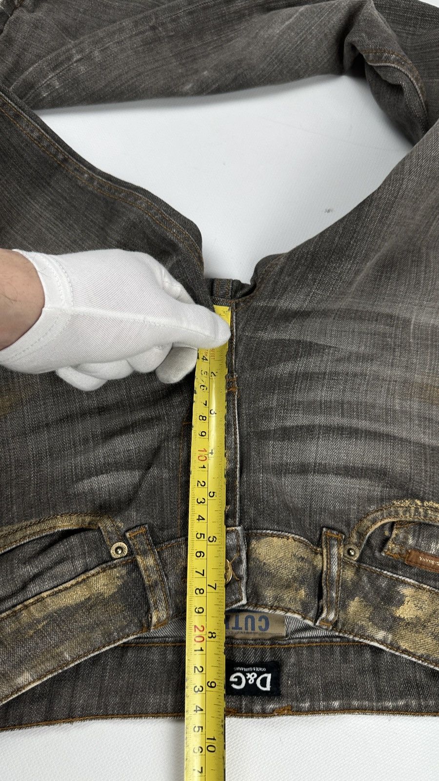 Dolce & Gabbana Vintage Dolce Gabbana Low Waist Jeans 27x28 Size 27" / US 4 / IT 40 - 14 Thumbnail