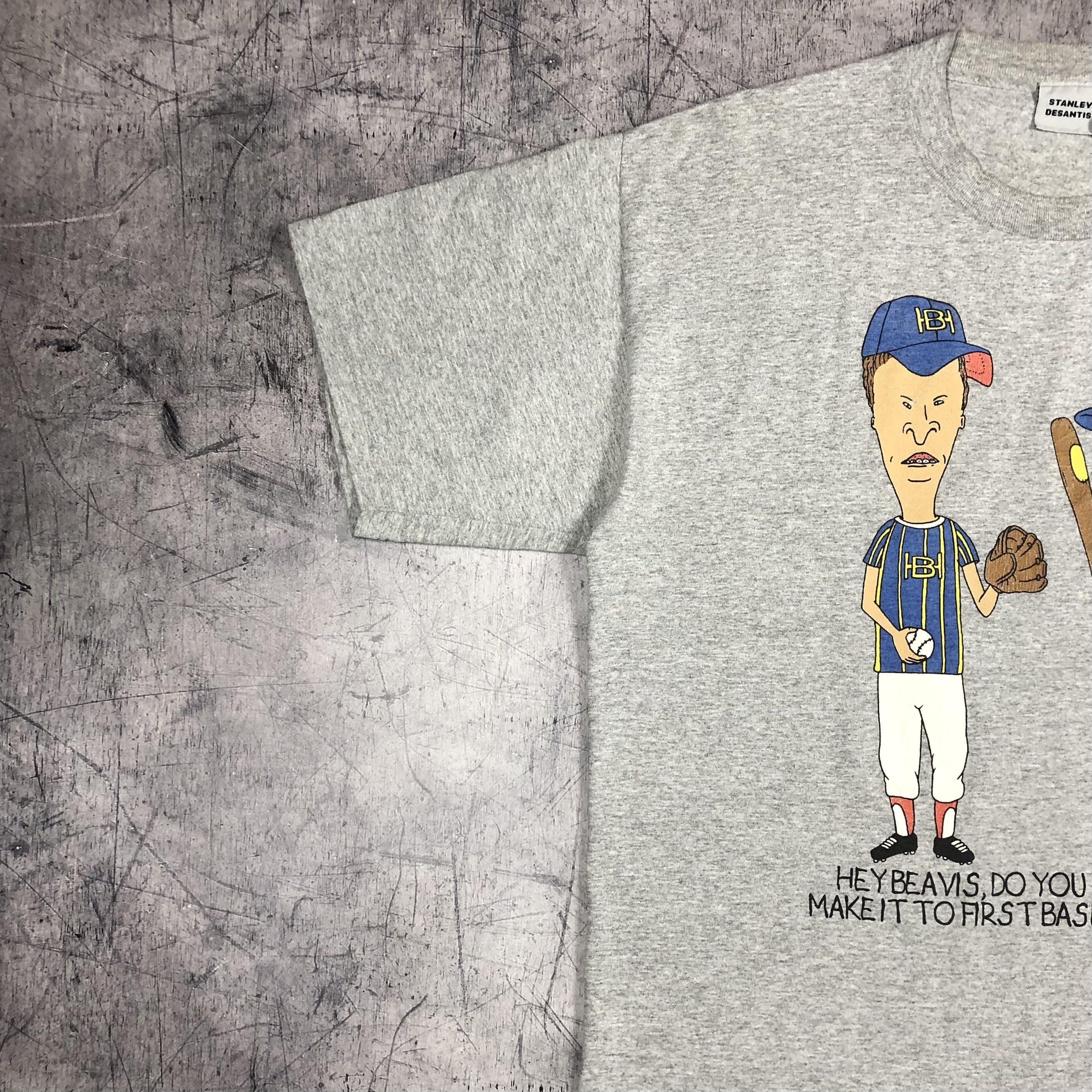 Mtv Vintage 1997 Beavis Butthead MTv Stanley Desantis Tee Size US XL / EU 56 / 4 - 9 Thumbnail