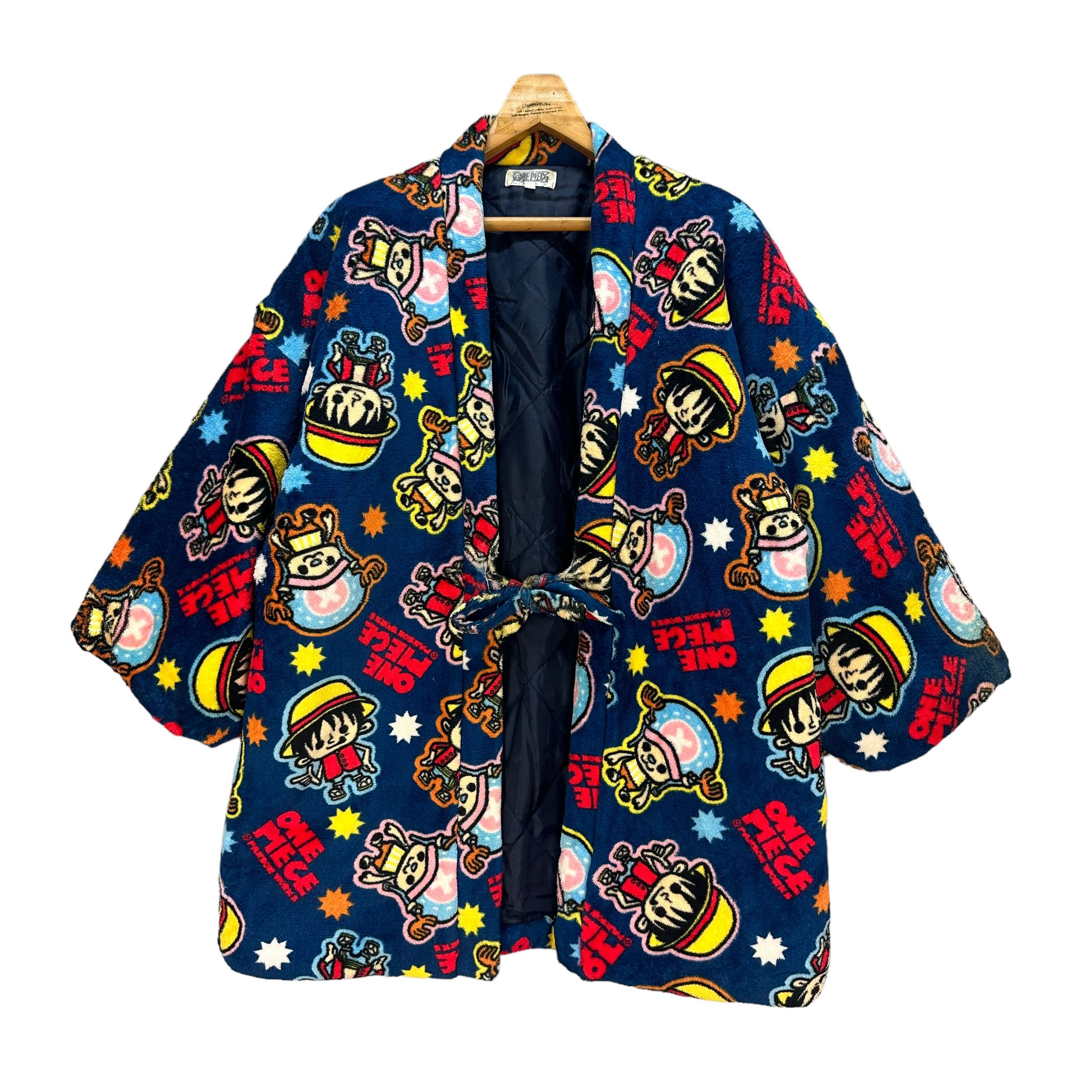 One Piece ONE PIECE FULL PRINT FLEECE KIMONO #7775-171 Size US L / EU 52-54 / 3 - 1 Thumbnail