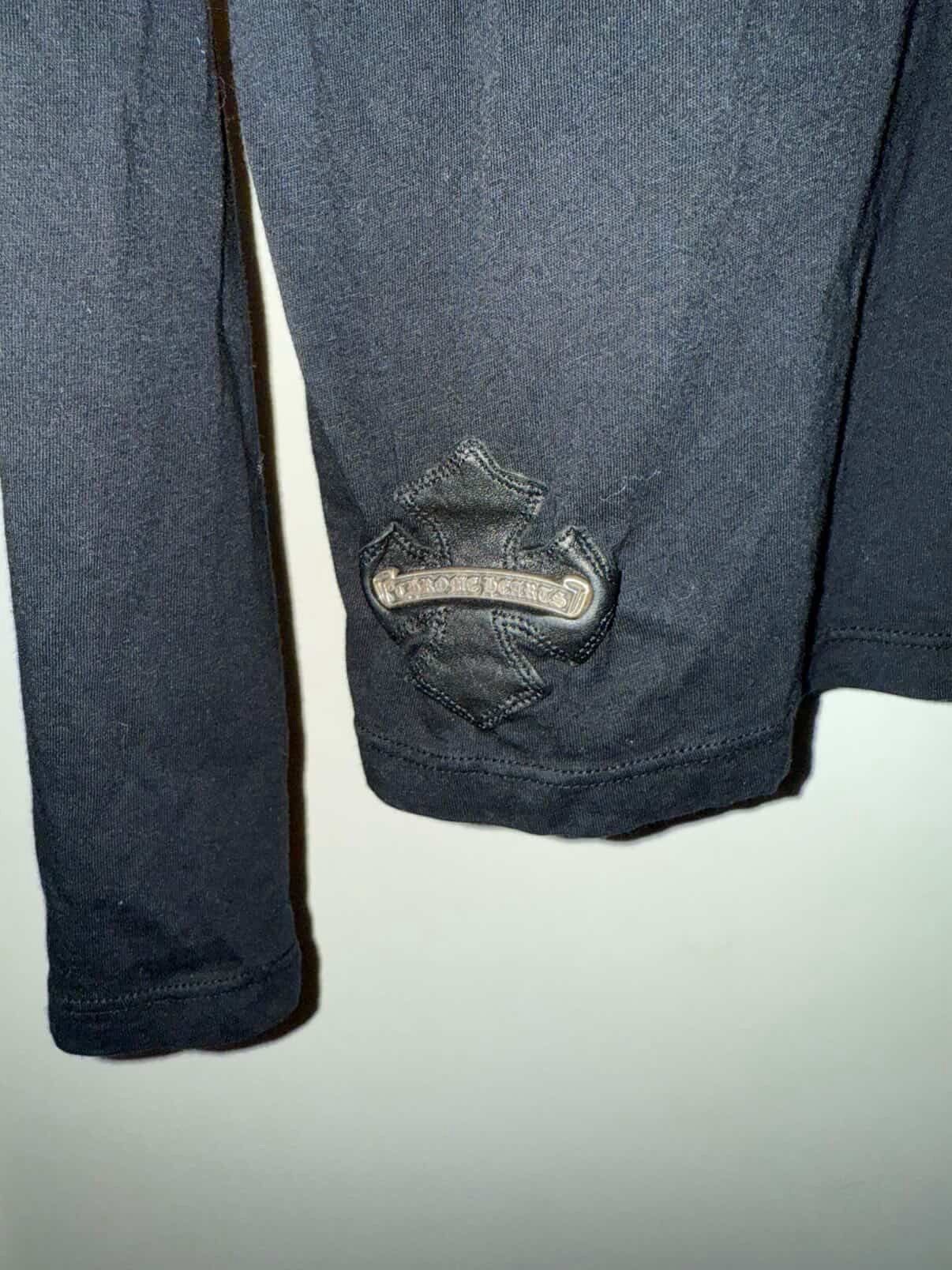 Chrome Hearts Chrome Hearts Long Sleeve With Leather Patch Size US M / EU 48-50 / 2 - 2 Thumbnail