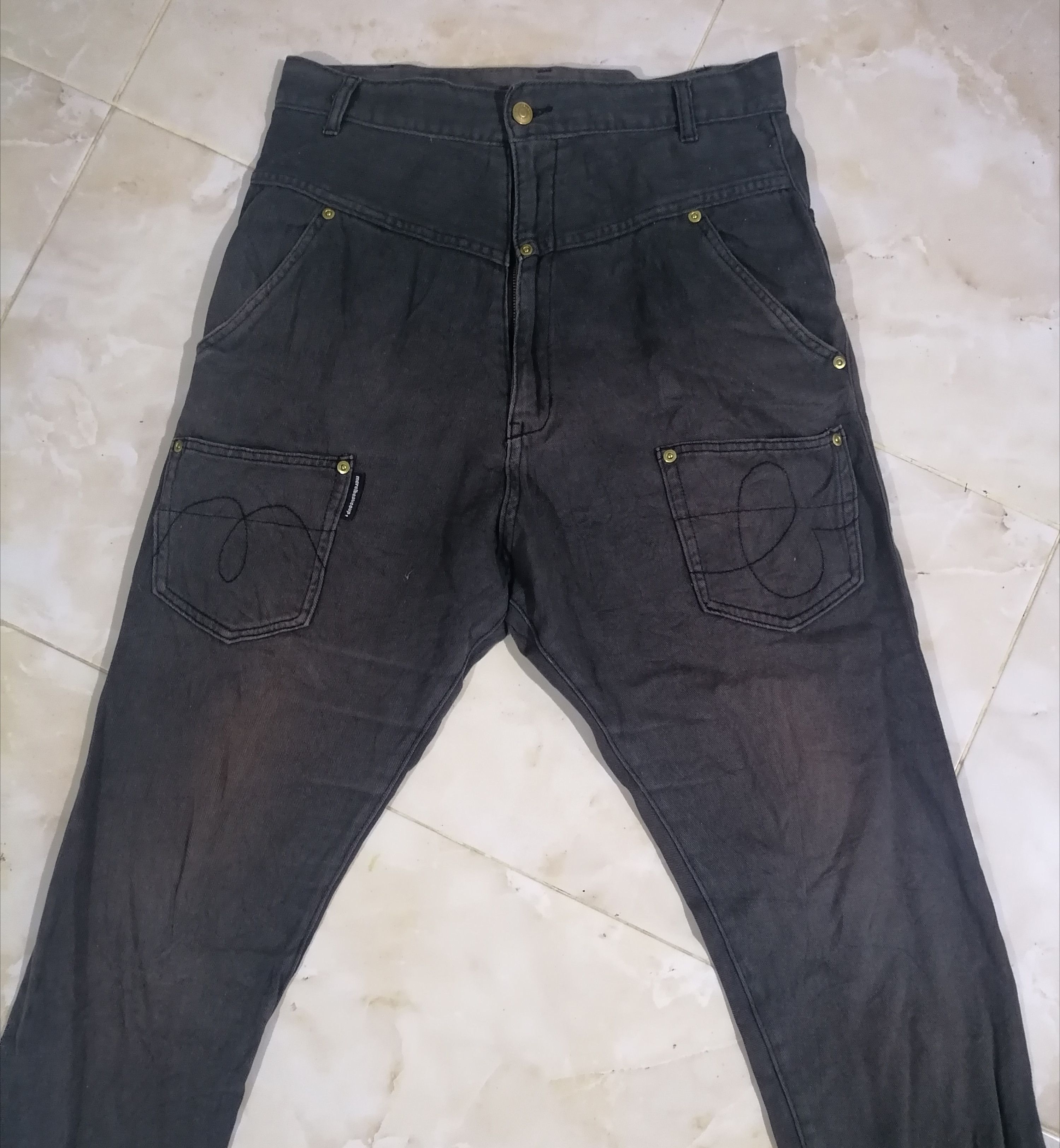 mercibeaucoup Mercibeaucoup Streetwear Design extra pocket jeans Size US 31 - 2 Thumbnail