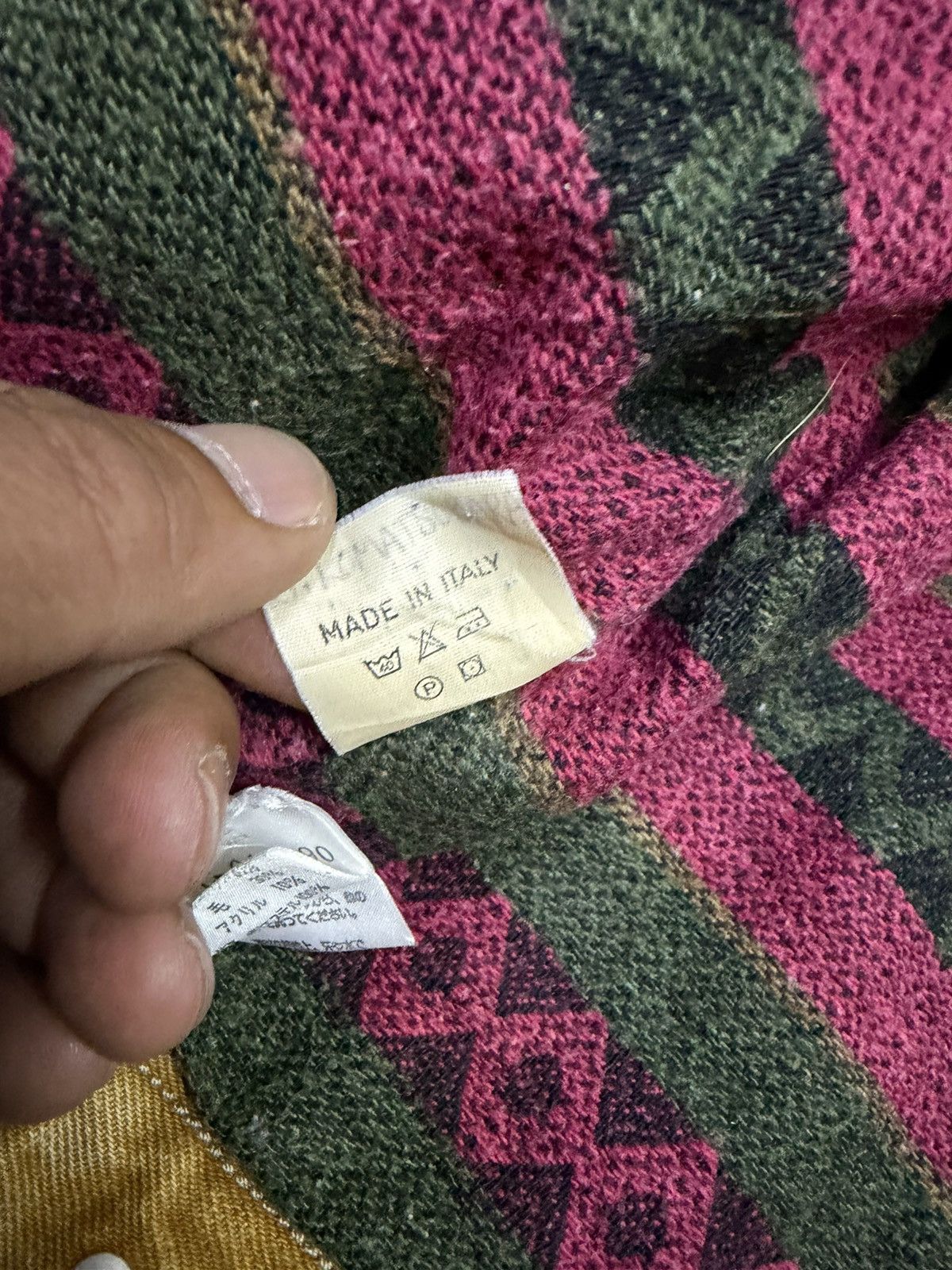 Nigel Cabourn Vintage 80s Nigel Cabourn Blanket Trucker Jacket Size US L / EU 52-54 / 3 - 12 Thumbnail