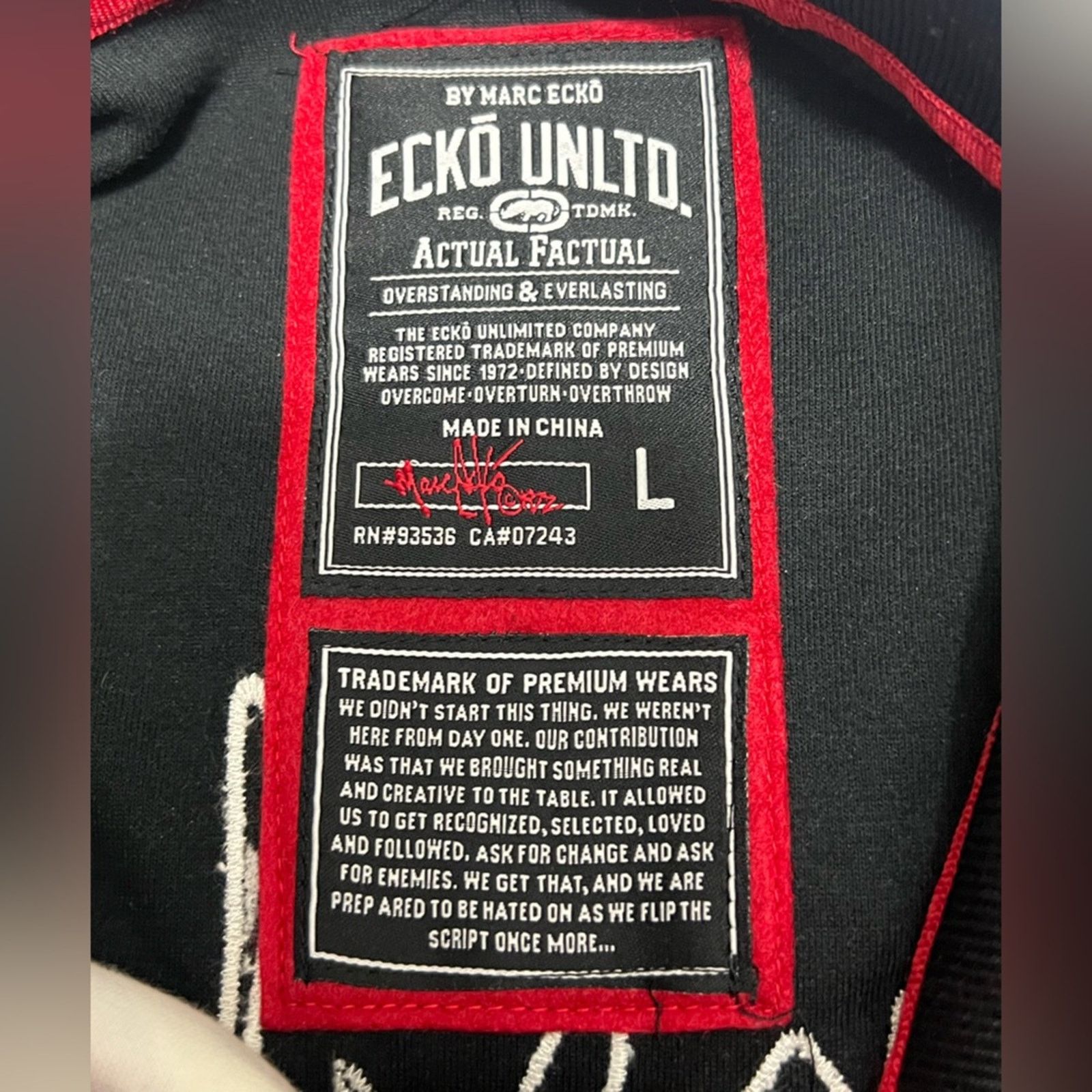 Ecko Unltd. ECKO UNLTD Mexico Day Of The Dead Zip Up Track Jacket RARE Size US L / EU 52-54 / 3 - 6 Thumbnail