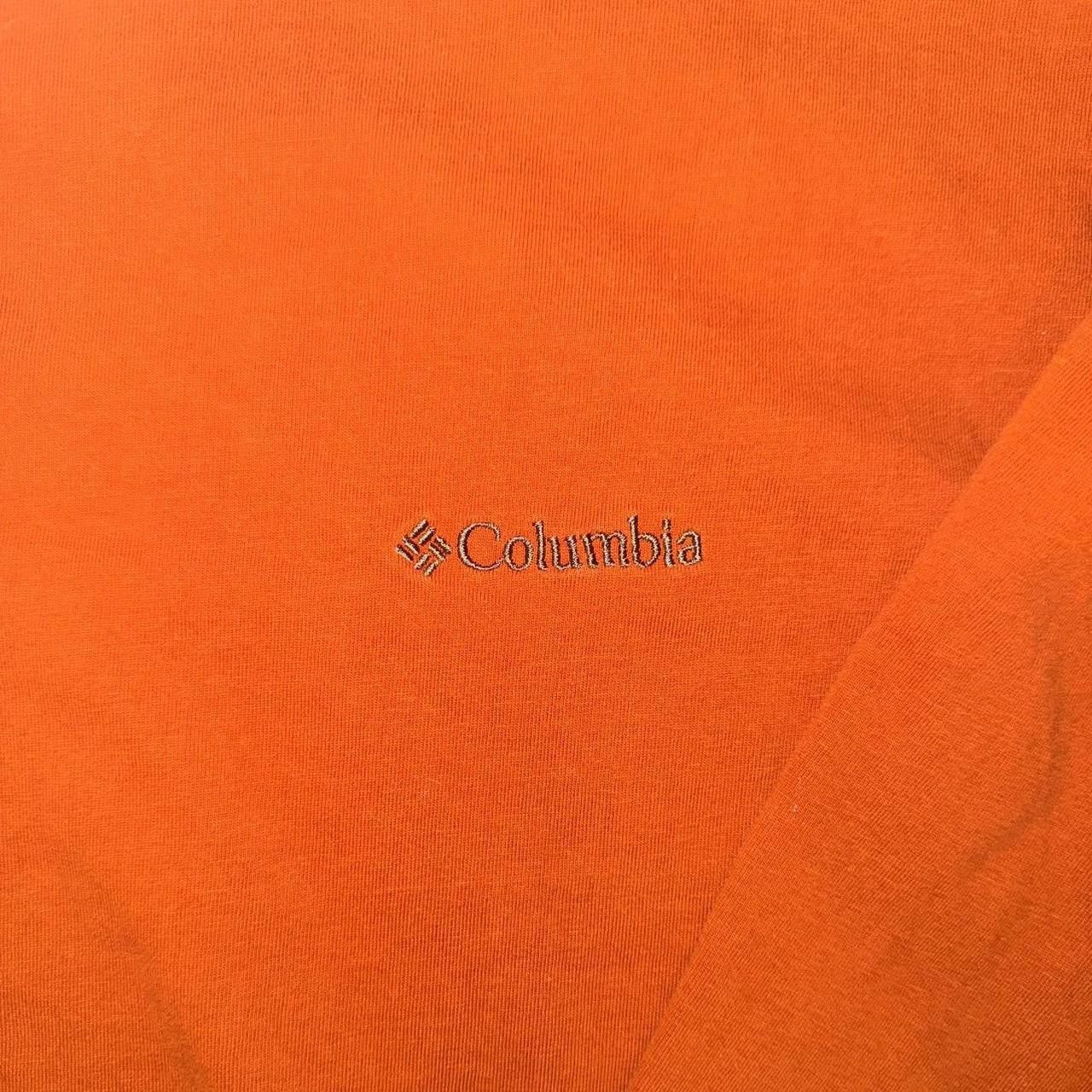 Designer Vintage Columbia burnt orange long sleeve tee Size US XL / EU 56 / 4 - 4 Thumbnail
