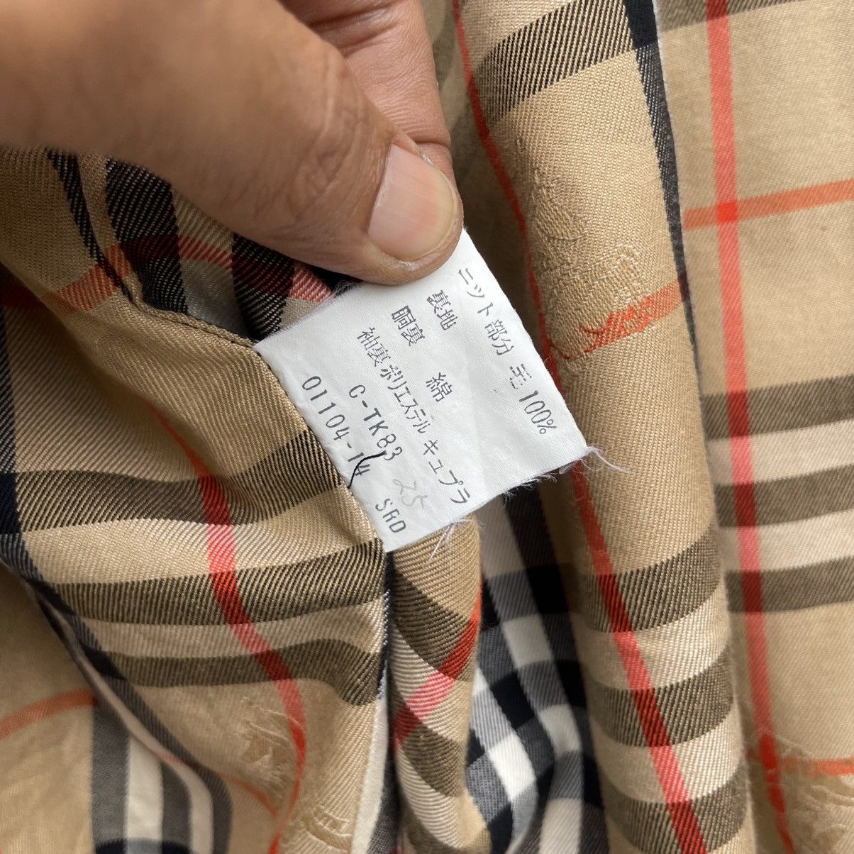Burberry × Vintage 💥Vintage Burberrys Nova Check Bomber Jacket Size US M / EU 48-50 / 2 - 12 Thumbnail