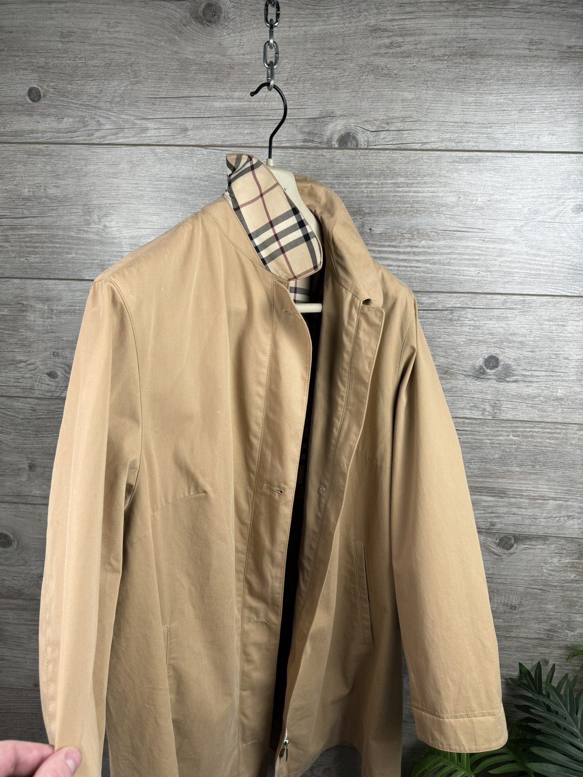 Burberry Vintage Trench Burberry 90s Size L Size US L / EU 52-54 / 3 - 5 Thumbnail