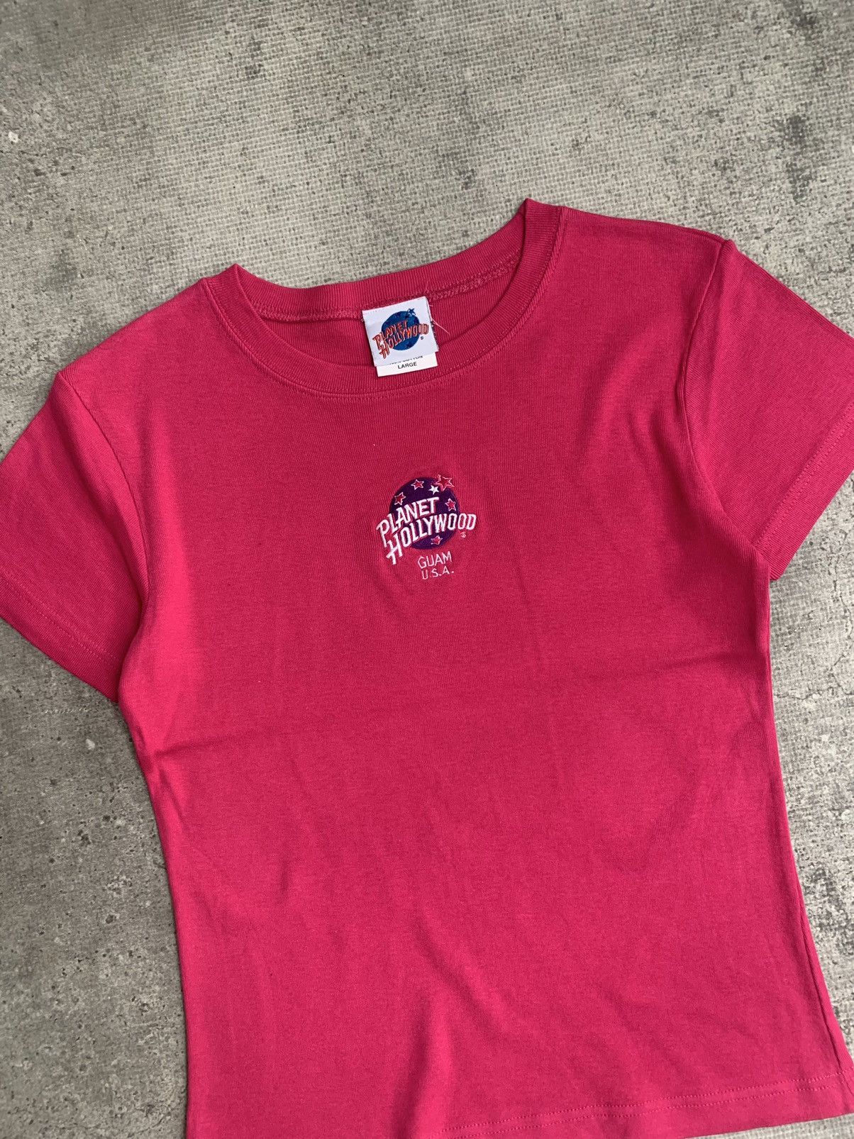 Planet Hollywood TSHIRT PLANET HOLLYWOOD CENTER LOGO Size L / US 10 / IT 46 - 2 Thumbnail
