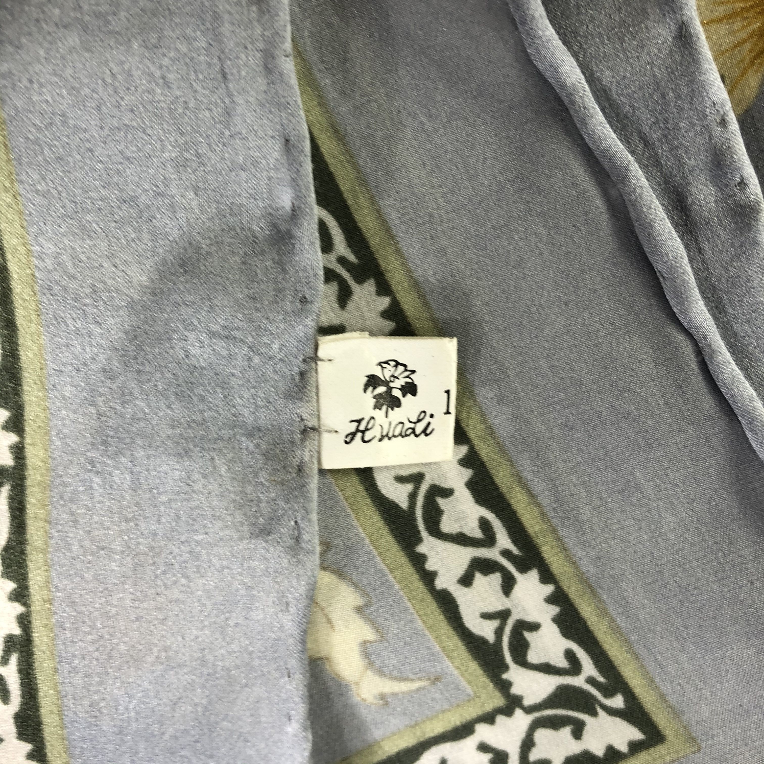Vintage Vintage Silk Scarf Size ONE SIZE - 5 Thumbnail