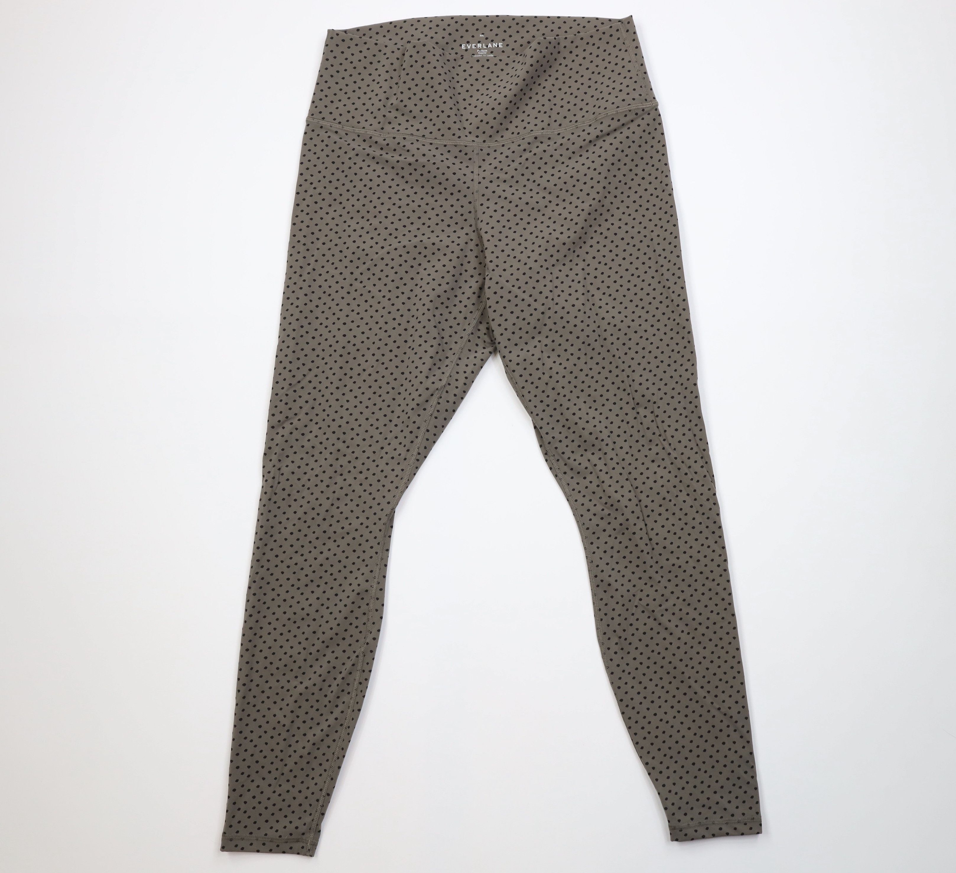 Everlane Everlane Regular Polka Dot Spandex Leggings Pants Gray Size 32" / US 10 / IT 46 - 1 Thumbnail