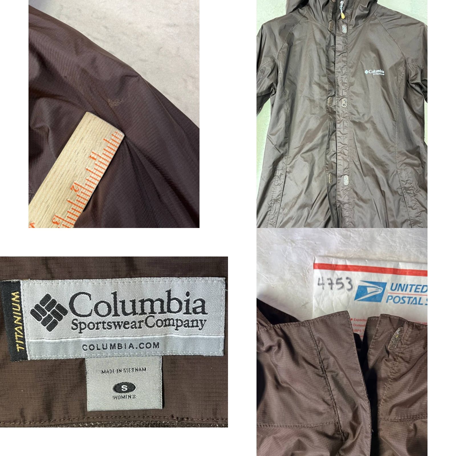 Vintage Columbia Women's Alpine Action Omni-Heat Jacket Coat S Plum Brown Omni Heat Winter Ski Outdoor Logo Zipper Size S / US 4 / IT 40 - 8 Thumbnail