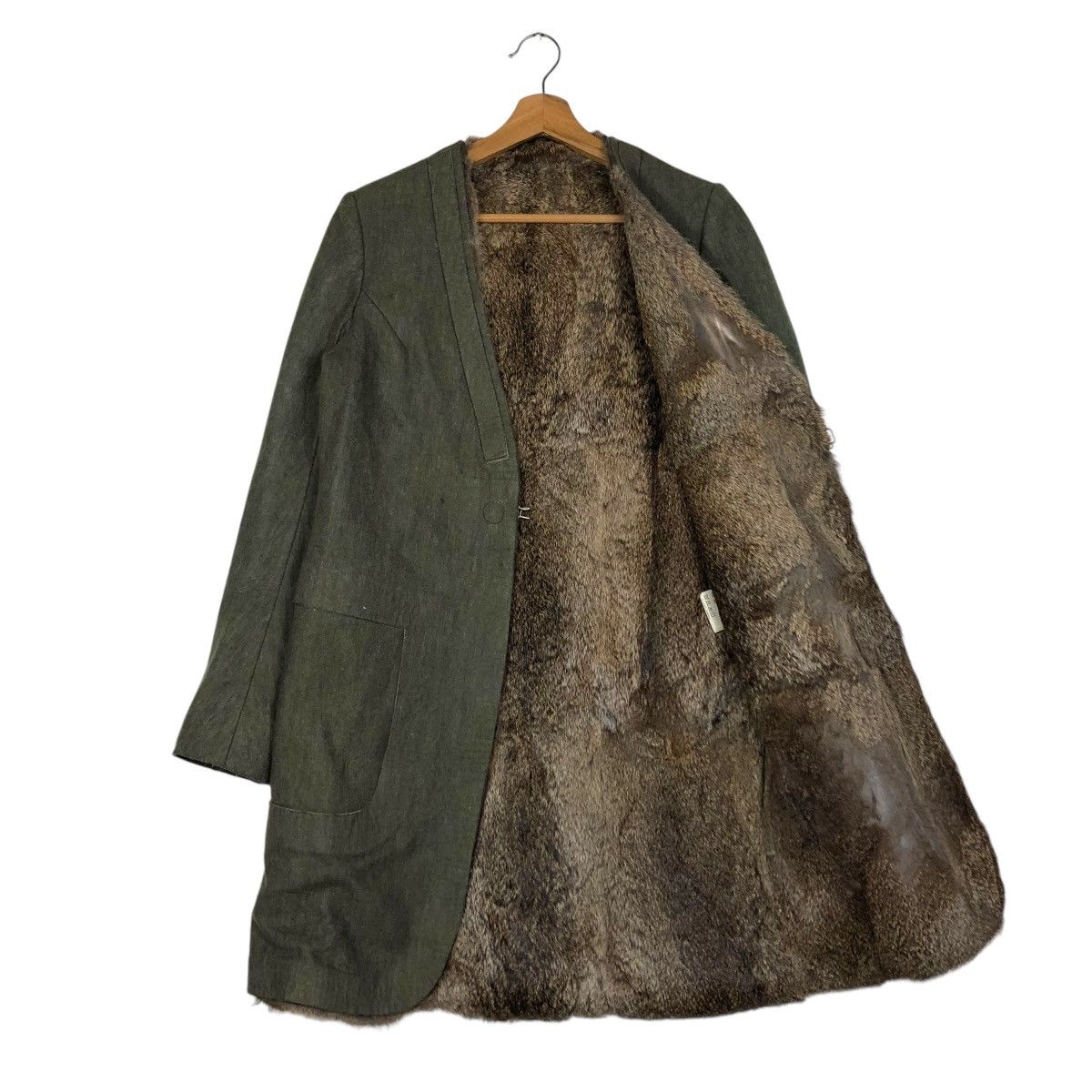 Undercover 🔥RARE UNDERCOVER RABBIT FUR COATS RUNWAY COLLECTIONS Size XS / US 0-2 / IT 36-38 - 1 Thumbnail