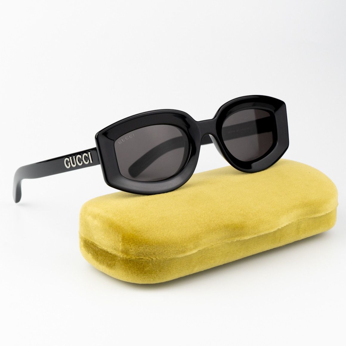 Gucci NEW Gucci GG1719S 001 Women Square Sunglasses GG 1719S Size ONE SIZE - 1 Thumbnail