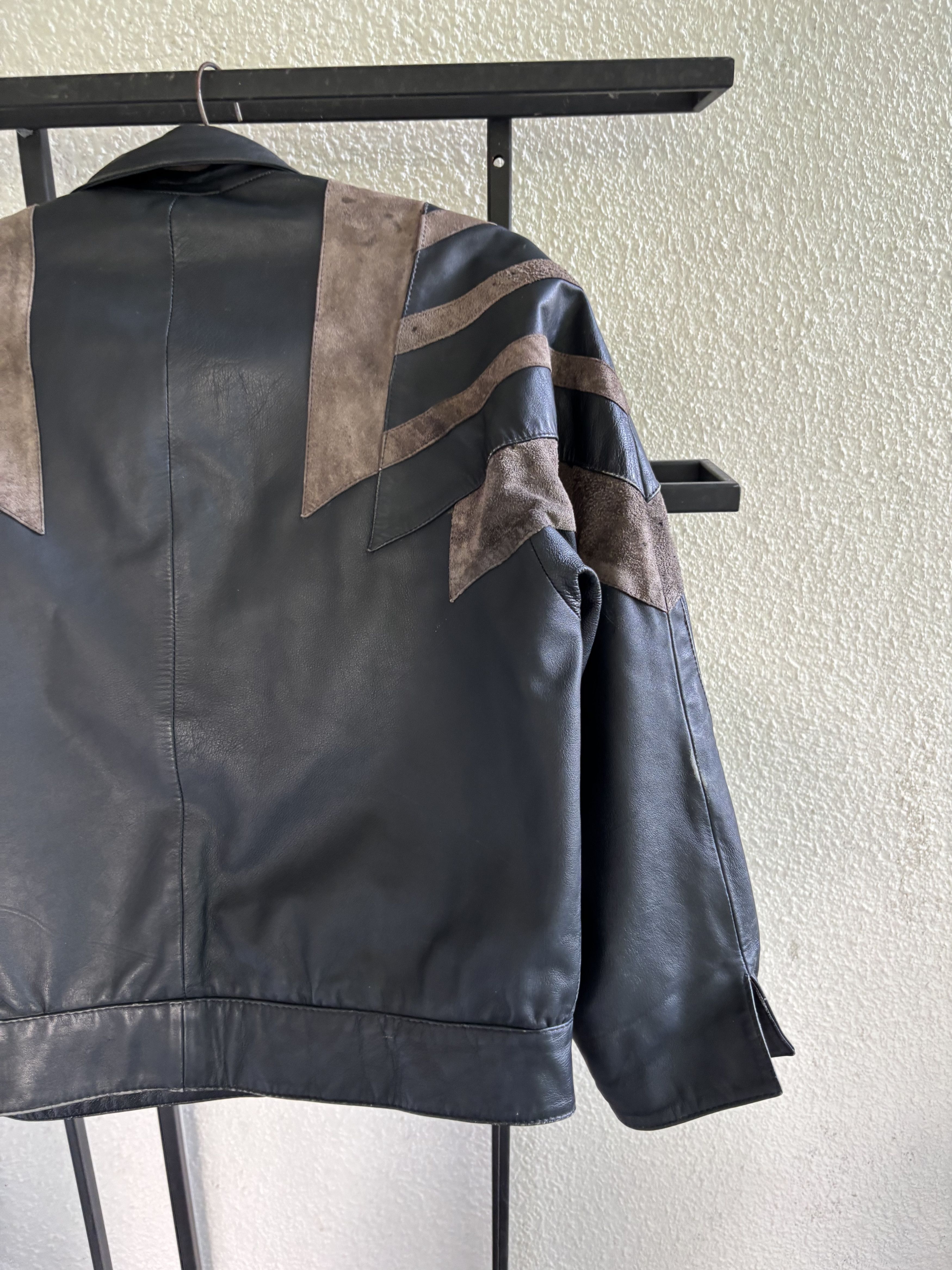 Hysteric Glamour Rick Owens Type VTG Yohji Yamamoto Style Leather Jacket Size US M / EU 48-50 / 2 - 8 Thumbnail