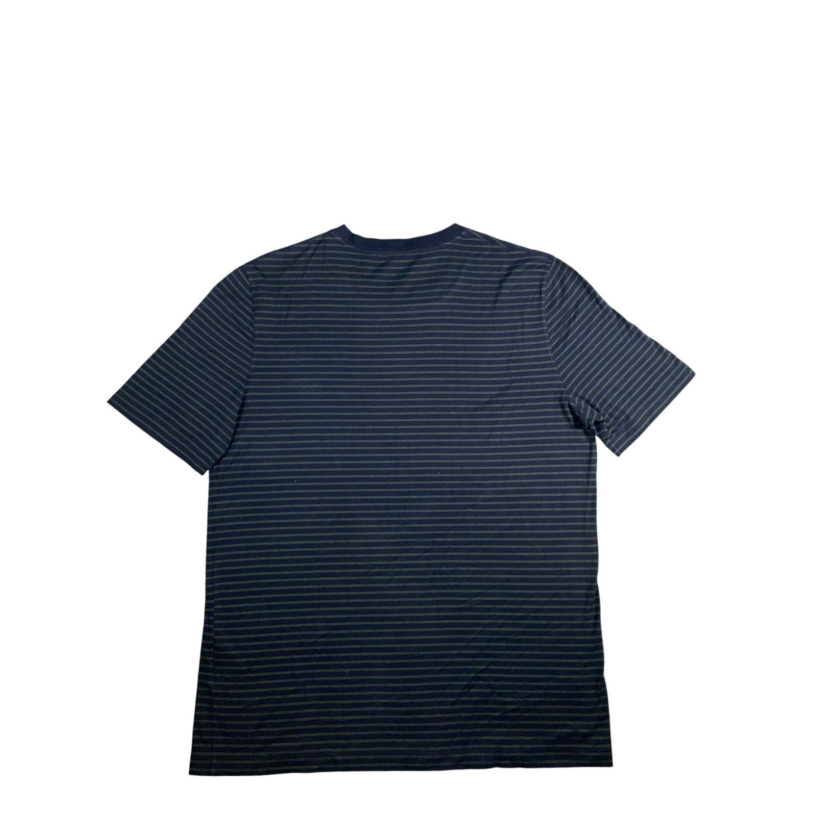 Louis Vuitton Louis Vuitton Striped V Green & Blue Tee Size US XXL / EU 58 / 5 - 2 Thumbnail