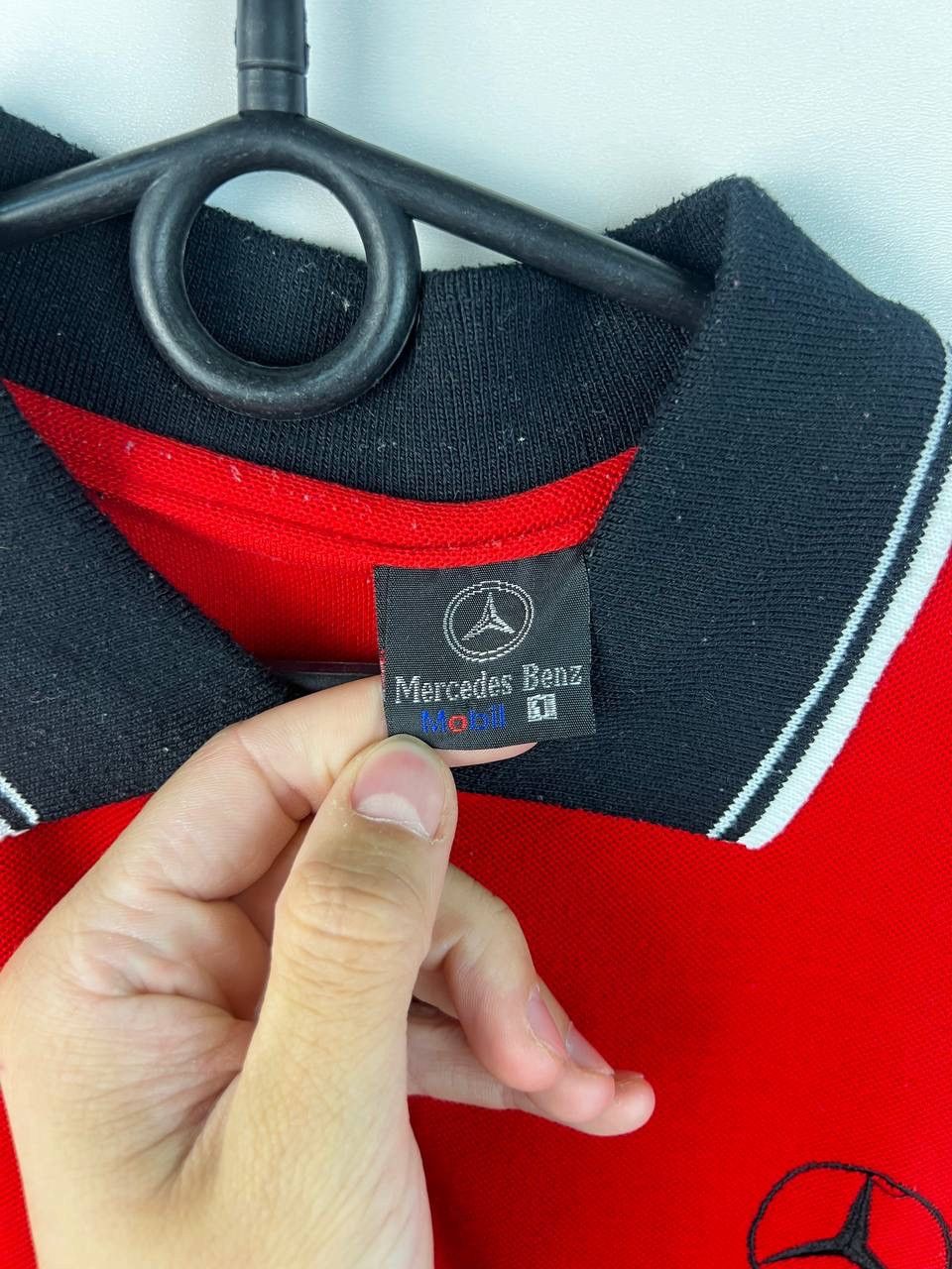 Mercedes-Benz Mercedes Benz West car racing vintage polo t-shirts size XL Size US XL / EU 56 / 4 - 2 Thumbnail