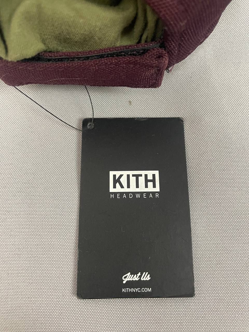 Bergdorf Goodman × Kith KITH x Bergdorf Goodman Cap Burgundy Hat Size ONE SIZE - 8 Thumbnail