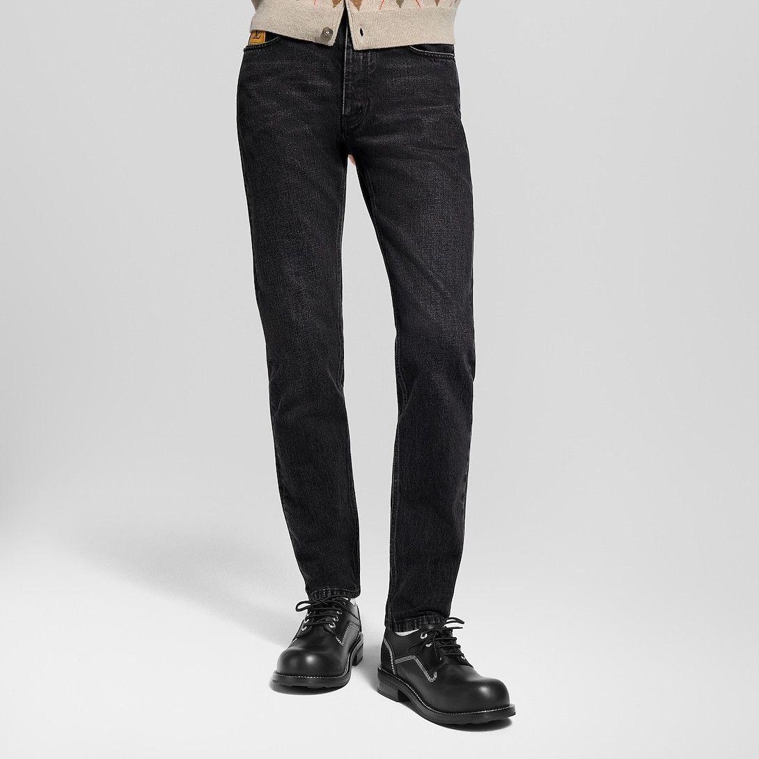 Louis Vuitton Slim Fit Denim Trousers Size US 33 - 2 Thumbnail