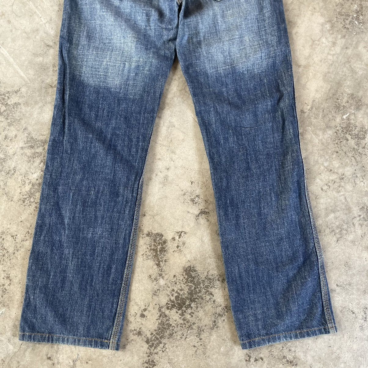 Polo Ralph Lauren × Ralph Lauren × Vintage 🔥🔥Vintage Polo Ralph Lauren Stoned Washed Regular Jeans Size US 31 - 6 Thumbnail