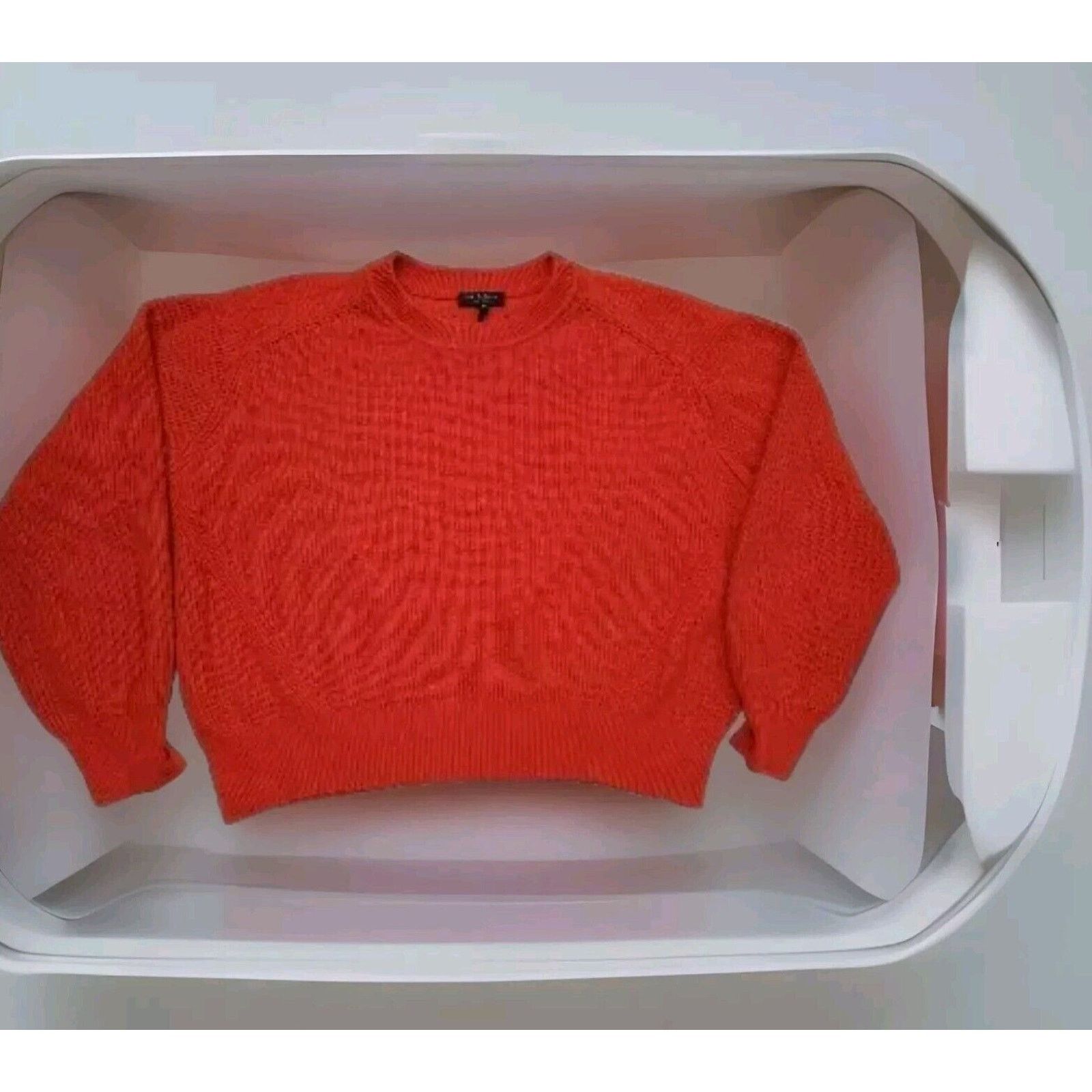 Rag & Bone rag & bone Ann Cotton Cashmere Crew Relaxed Fit Sweater $350 Size S / US 4 / IT 40 - 6 Thumbnail