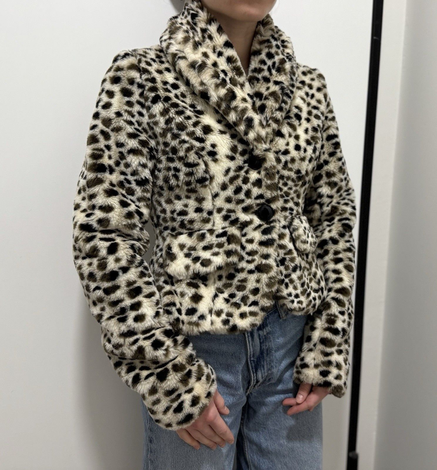 Miss Sixty Killah Faux Fur Jacket vintage leopard y2k Miss sixty 60 Size XS / US 0-2 / IT 36-38 - 7 Thumbnail
