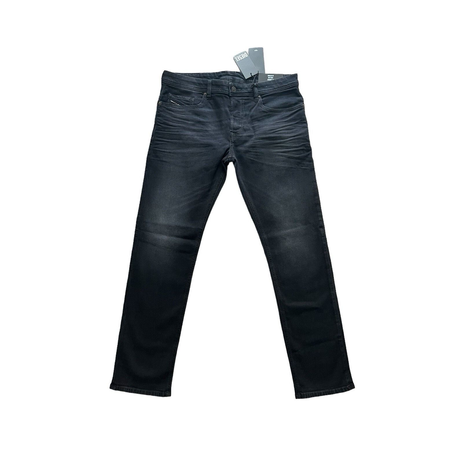 Diesel Diesel Mens Safado Straight Fit Jeans Black $195 Size 34/32 Size US 34 / EU 50 - 1 Thumbnail