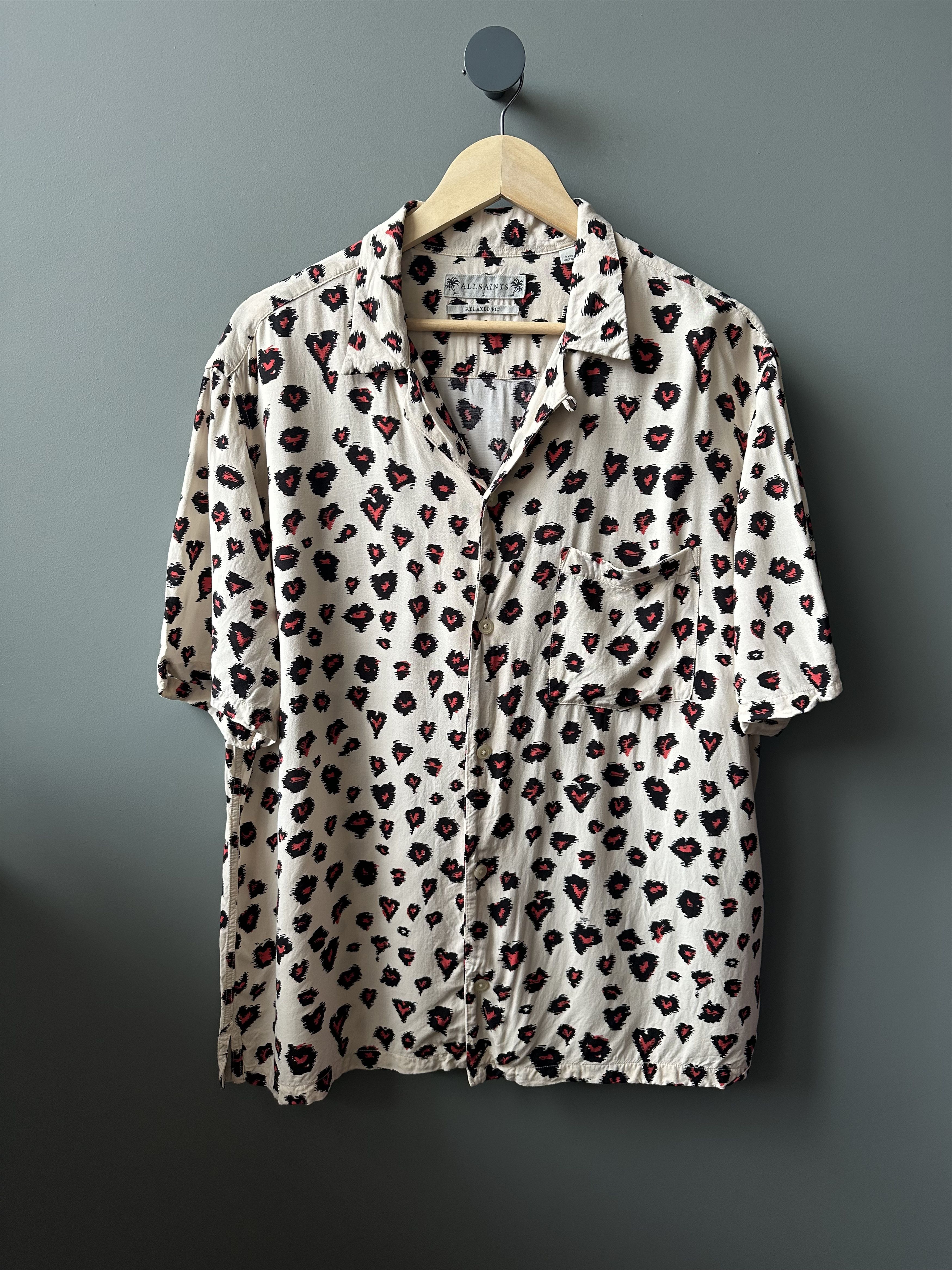 Allsaints Allsaints Romansu SS Shirt Size L Size US L / EU 52-54 / 3 - 1 Thumbnail