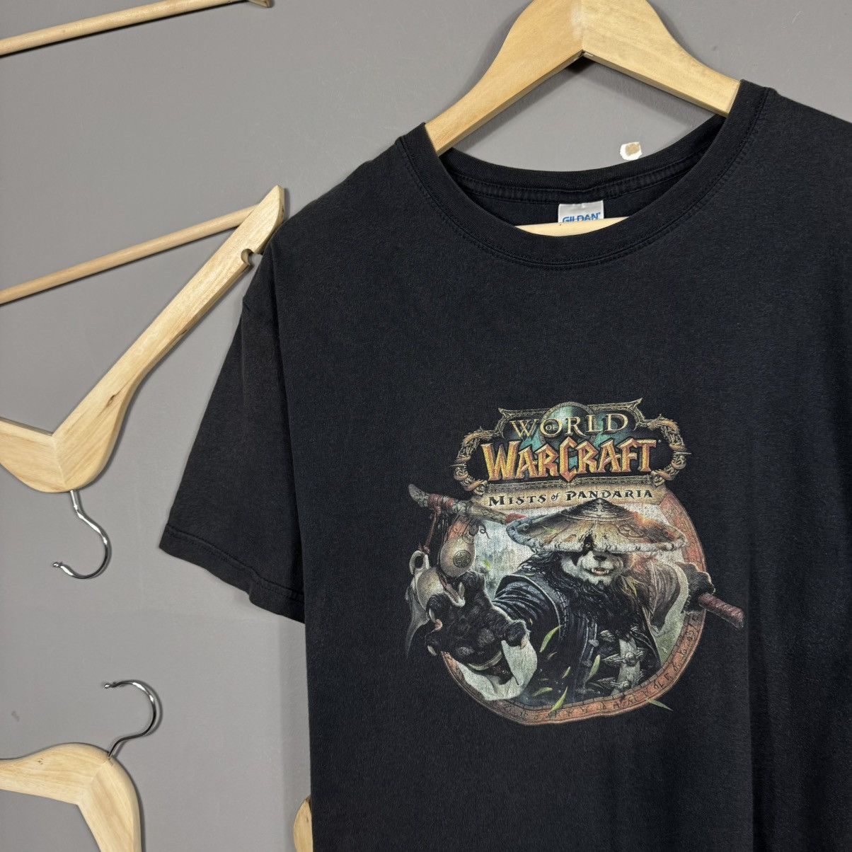 Vintage World of Warcraft Blizzard WOW Mists Of Panda Y2K T-shirt Size US L / EU 52-54 / 3 - 2 Thumbnail