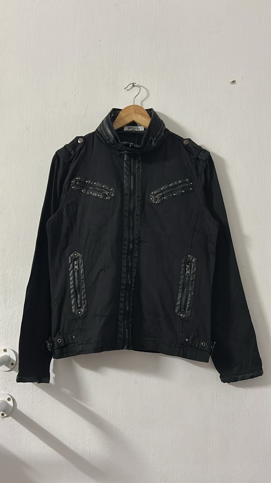growth in the attic ジャケット Growth In the Attic Punk Style Jacket