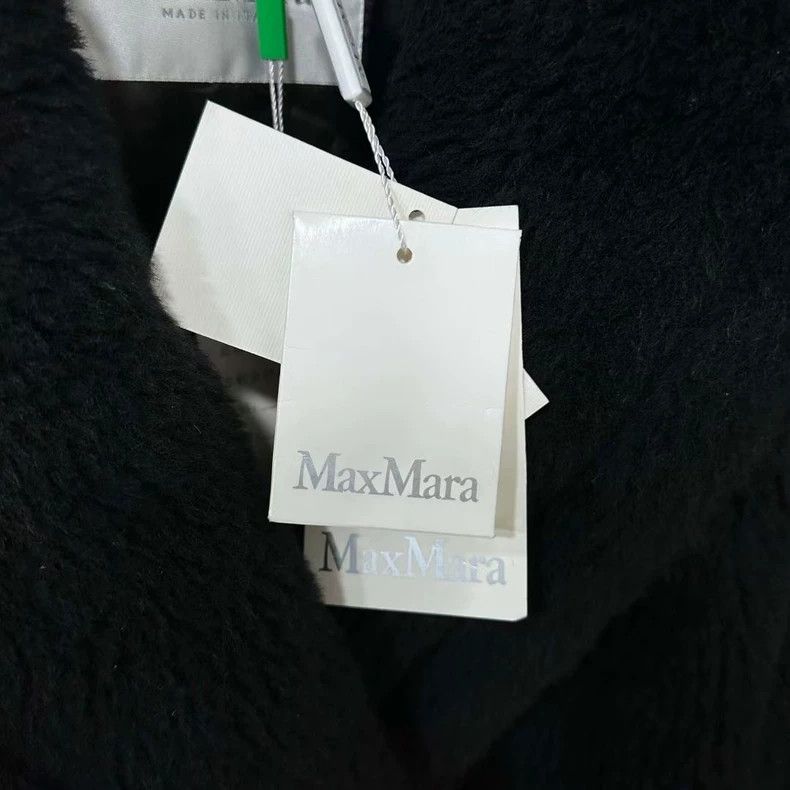 Max Mara Max Mara New Black Teddy Coat Size XS / US 0-2 / IT 36-38 - 4 Thumbnail