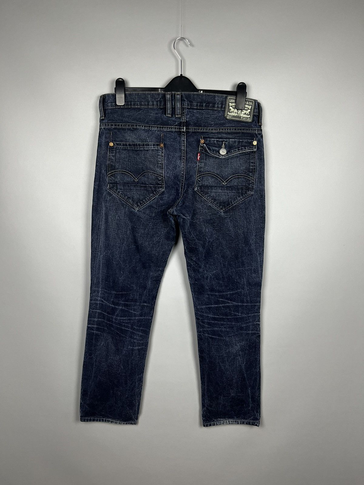 Levi's Vintage Clothing Levis 511 Engineer Jeans Workwear Size US 34 / EU 50 - 1 Thumbnail