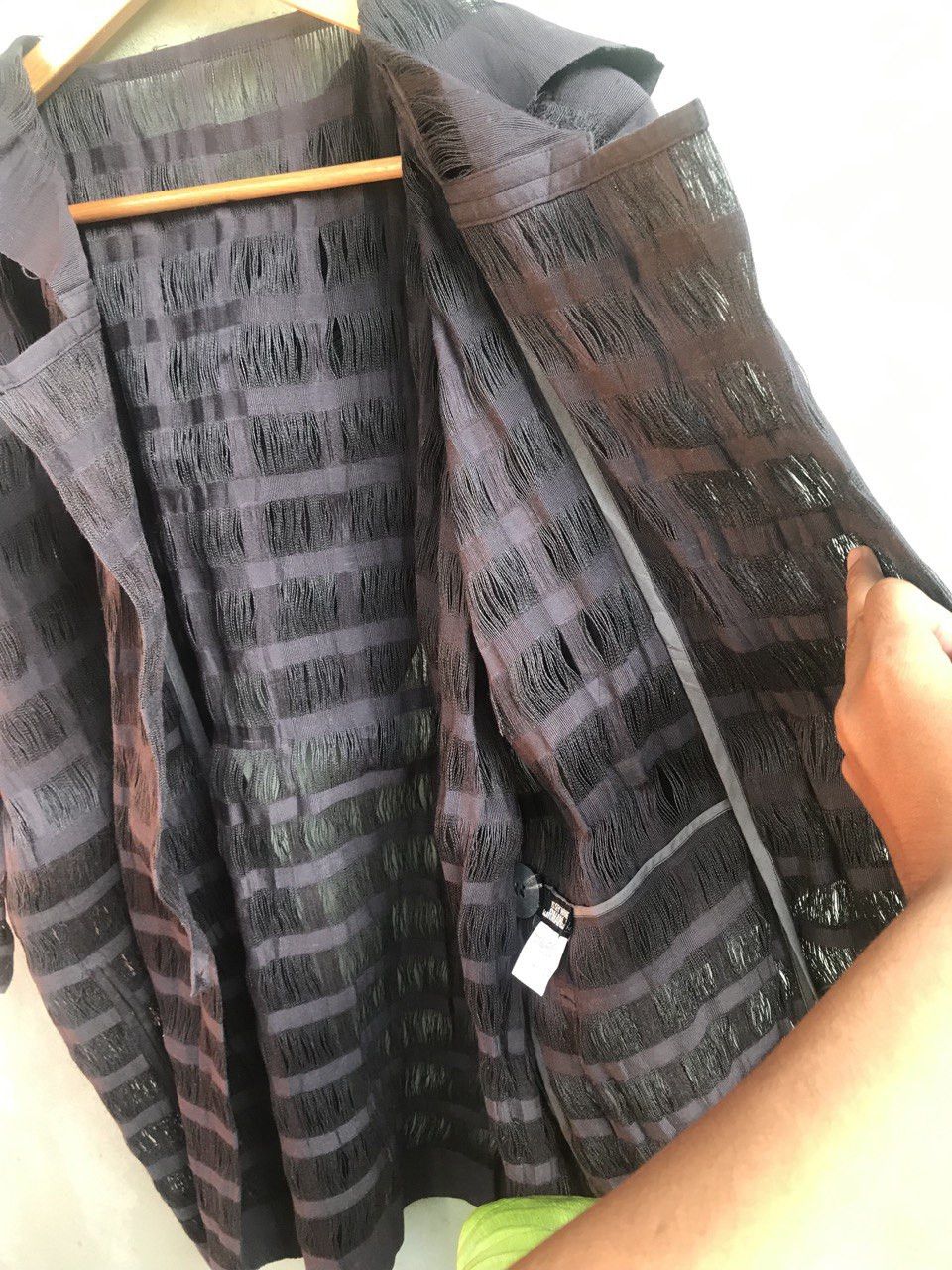 Issey Miyake 🔥OFFER ISSEY MIYAKE PERMANENTE 1998s JACKET SPRING SUMMER Size US M / EU 48-50 / 2 - 4 Thumbnail