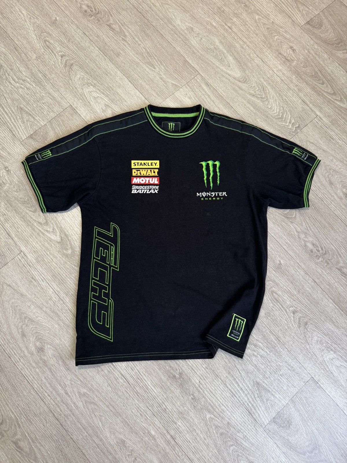 Vintage 🔷Vintage Monster Energy Motul Racing Moto T-shirt🔷 Size US XL / EU 56 / 4 - 1 Thumbnail