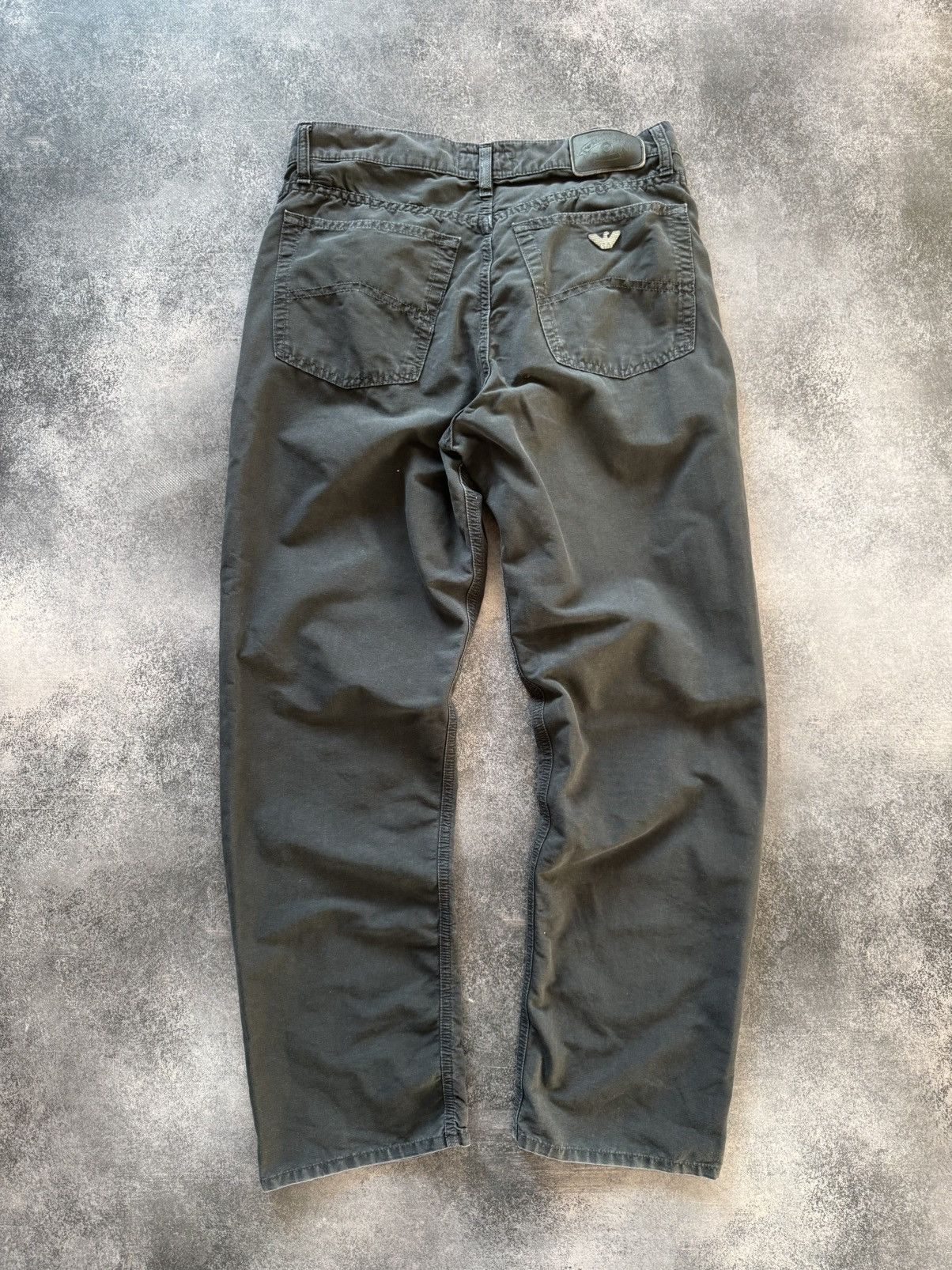 Armani ARMANI VINTAGE METAL LOGO JEANS IF SIX WAS NINE LGB GLAMOUR Size US 30 / EU 46 - 1 Thumbnail