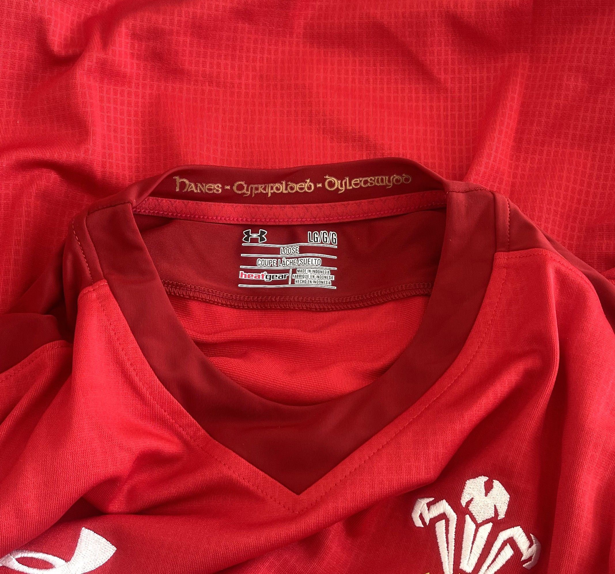Other Wales Team Jersey Home Rugby Shirt Size US L / EU 52-54 / 3 - 7 Thumbnail