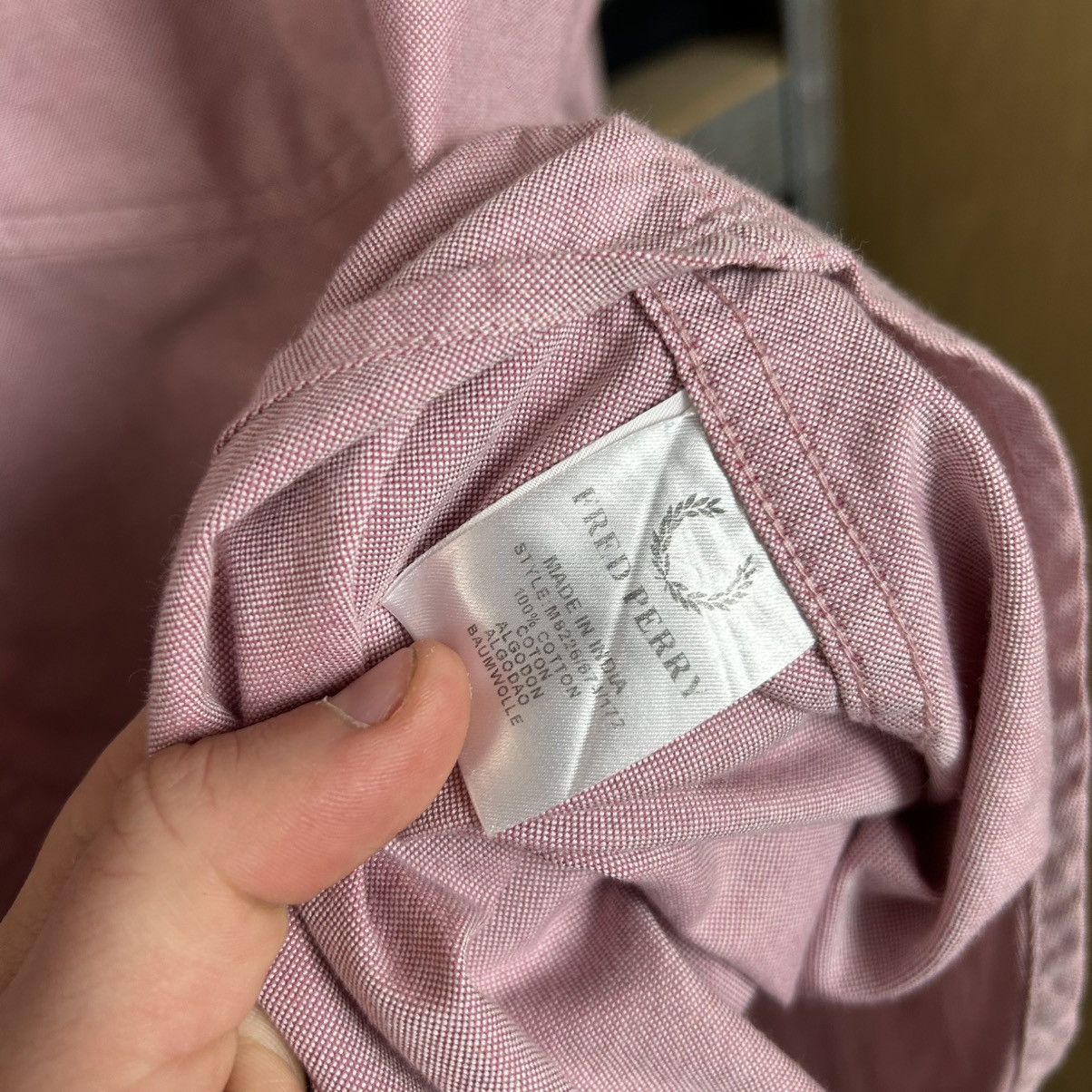 Fred Perry Vintage Fred Perry Small logo streetwear basic button shirt Size US XL / EU 56 / 4 - 6 Thumbnail
