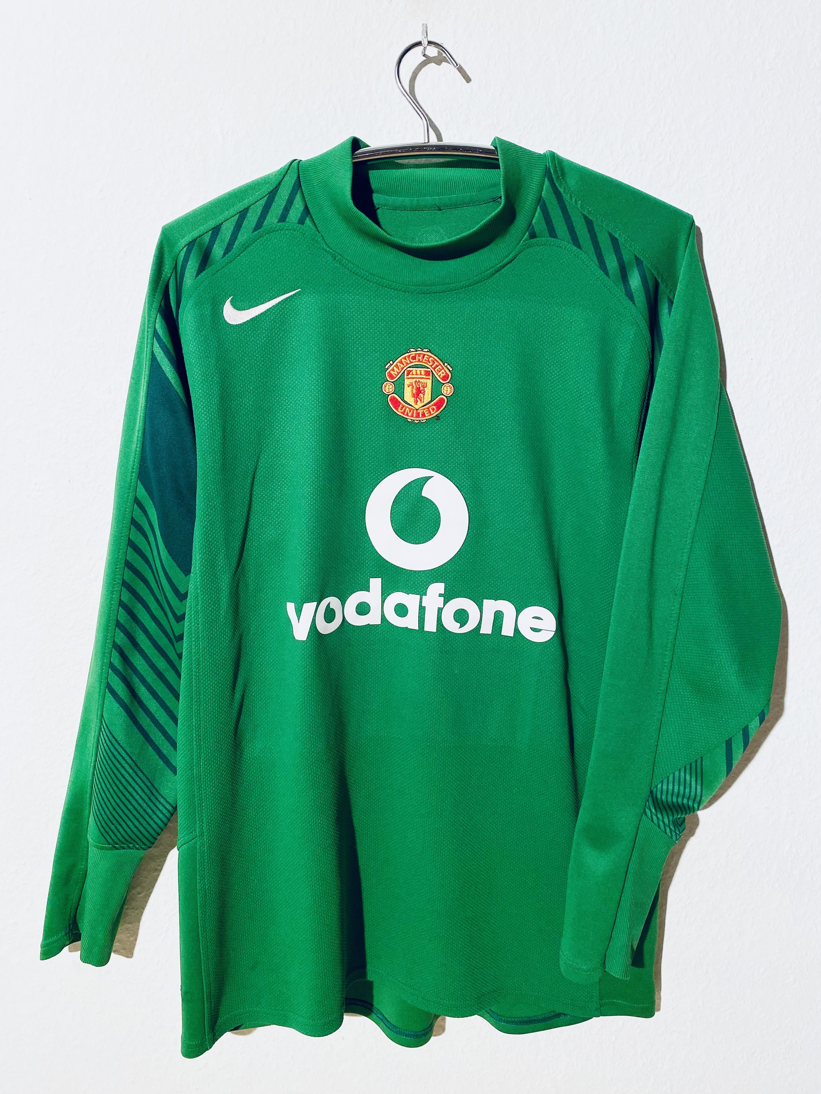 Nike × Vintage Manchester United Home Goalkeeper Jersey Shirt 2005 - 2006 Size US M / EU 48-50 / 2 - 1 Thumbnail