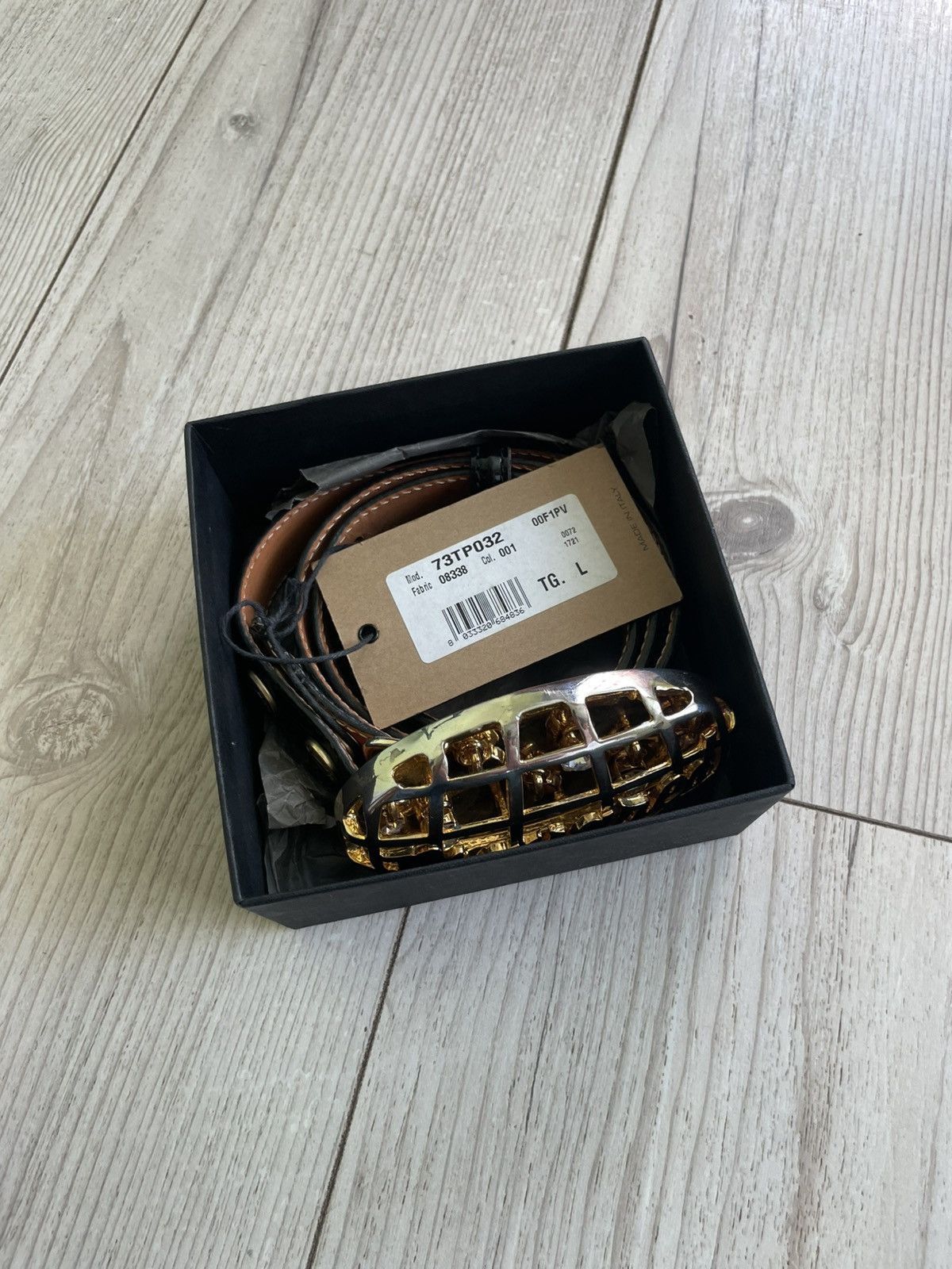 Dsquared2 × Vintage Dsquared Black Patent Leather Belt Size ONE SIZE - 22 Thumbnail