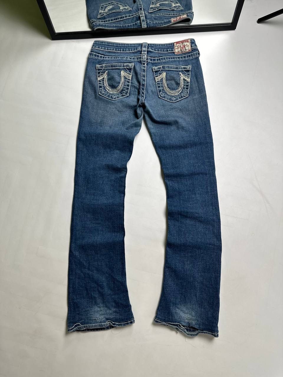 True Religion Vintage Y2K True Religion Womens Flared Jean USA Streetwear🔥 Size 28" / US 6 / IT 42 - 1 Thumbnail