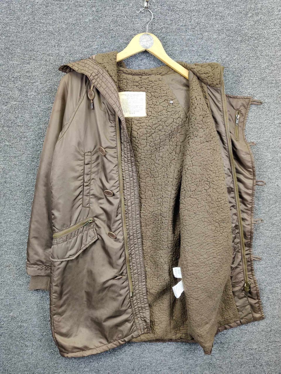 GOA Vintage G.O. A Military Sherpa Parka Jacket Size US M / EU 48-50 / 2 - 8 Thumbnail