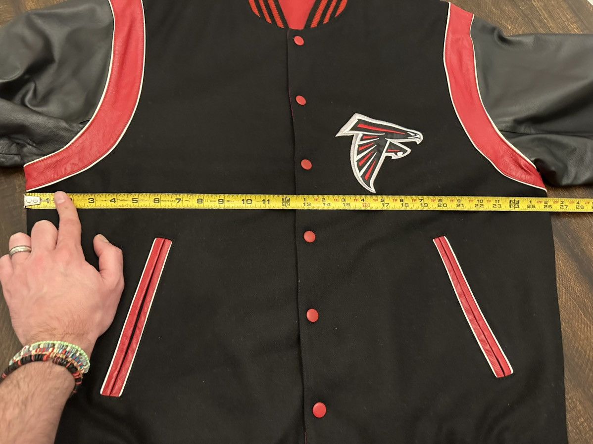 NFL NFL Atlanta Falcons Wool Leather Reversible Jacket-Size LRG Size US L / EU 52-54 / 3 - 7 Thumbnail